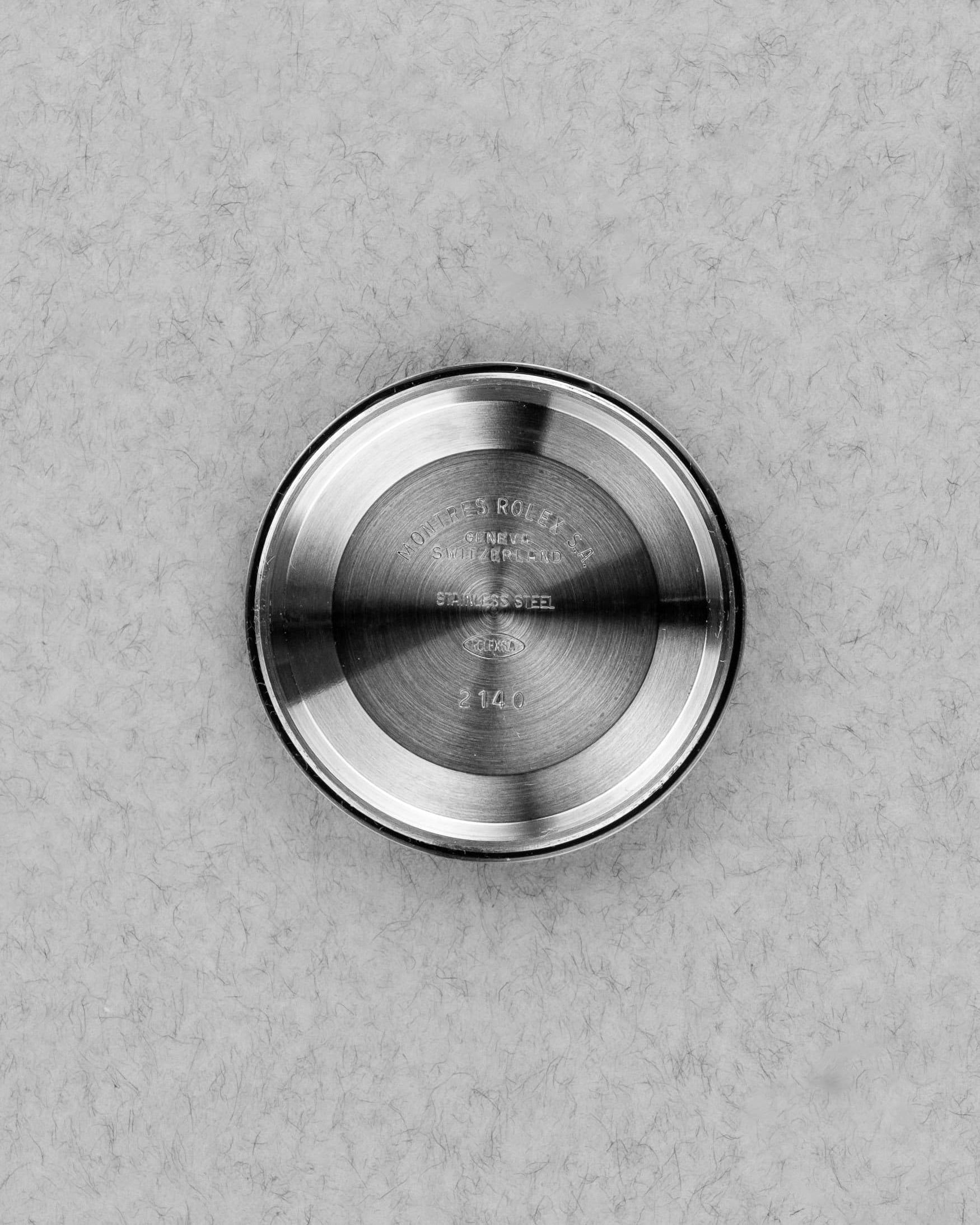 HSAV Rolex Air-King 14000 de 1999 en parfait état – Cadran « Argent/Silver » - Inside case back