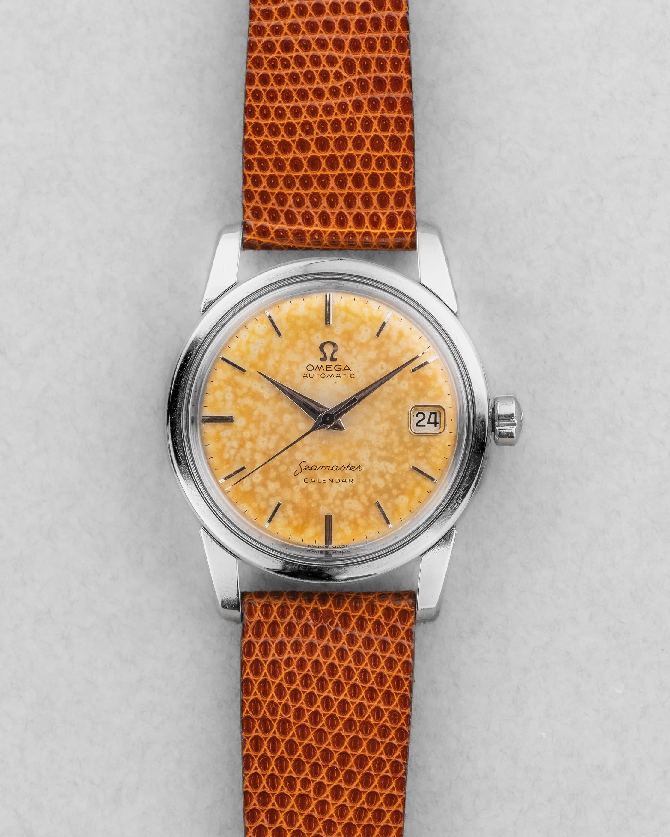 HZ2U Omega Seamaster Calendar réf. 2849-5 SC de 1958 – Cadran Tropical - Front