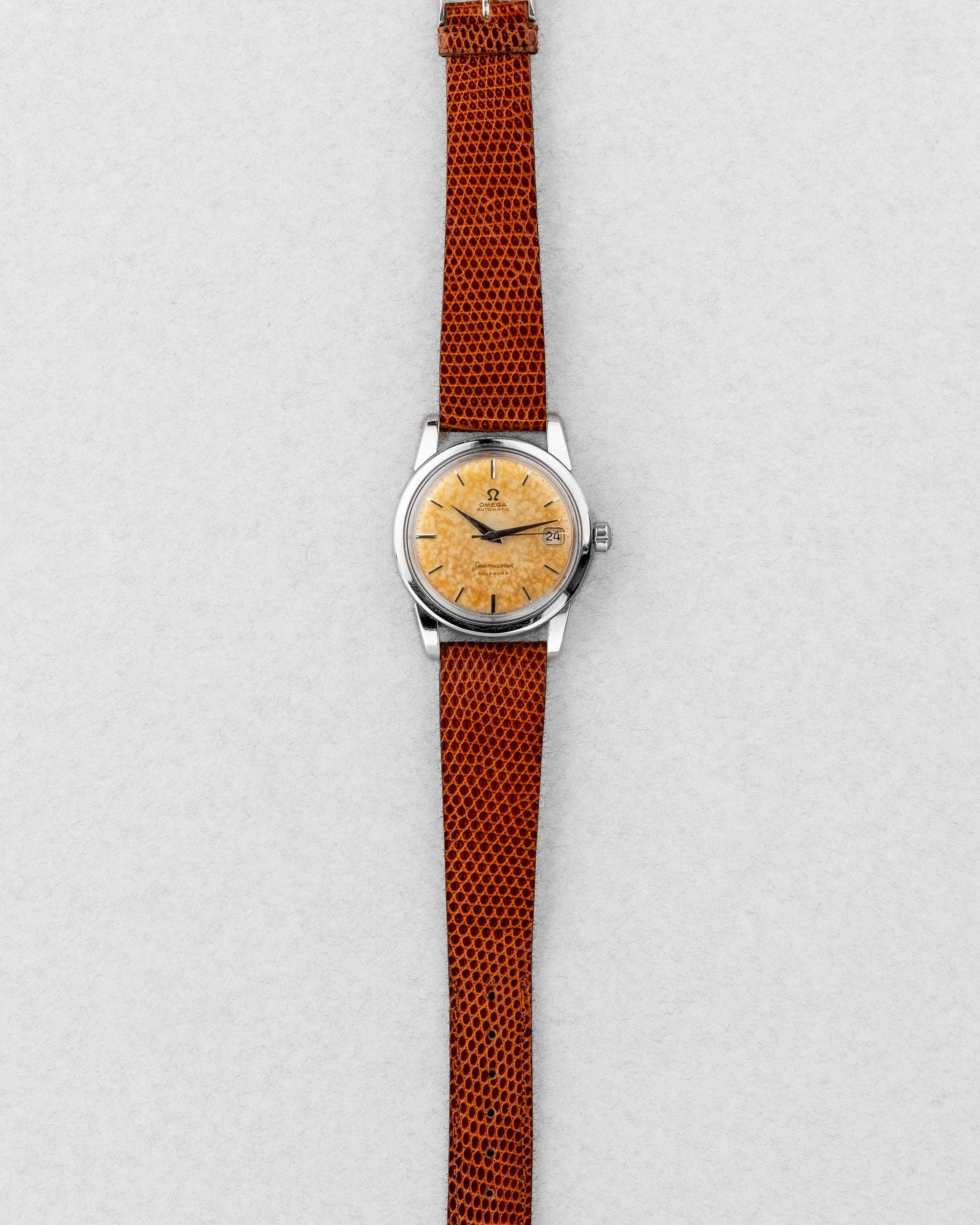 HZ2U Omega Seamaster Calendar réf. 2849-5 SC de 1958 – Cadran Tropical - Overview