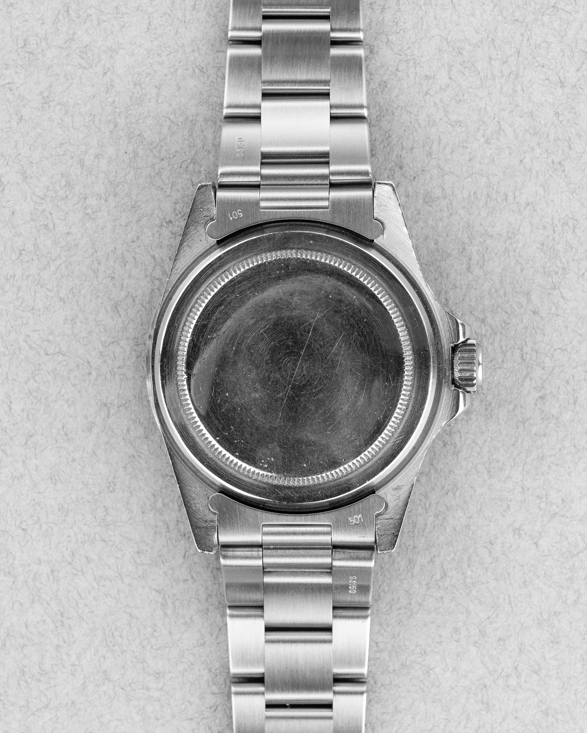 J2WG Rolex Submariner Date 1680 « Mark 1 » de 1977-1978 - Back