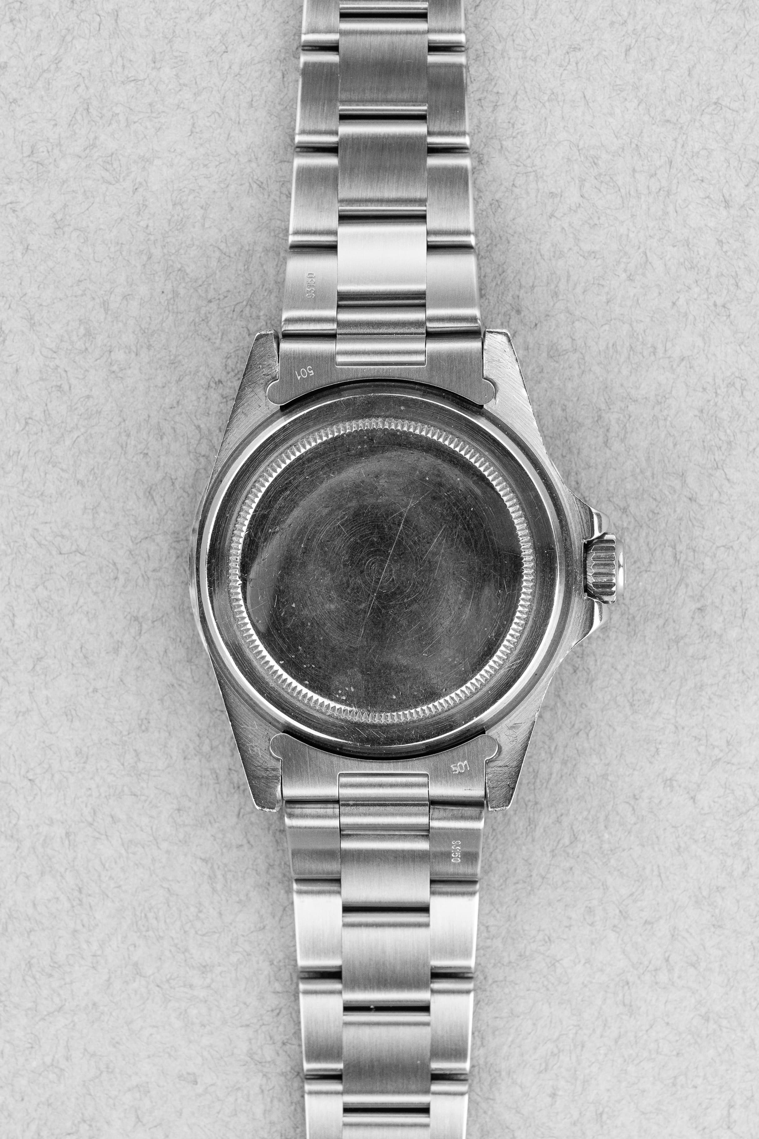 J2WG Rolex Submariner Date 1680 « Mark 1 » de 1977-1978 - Back