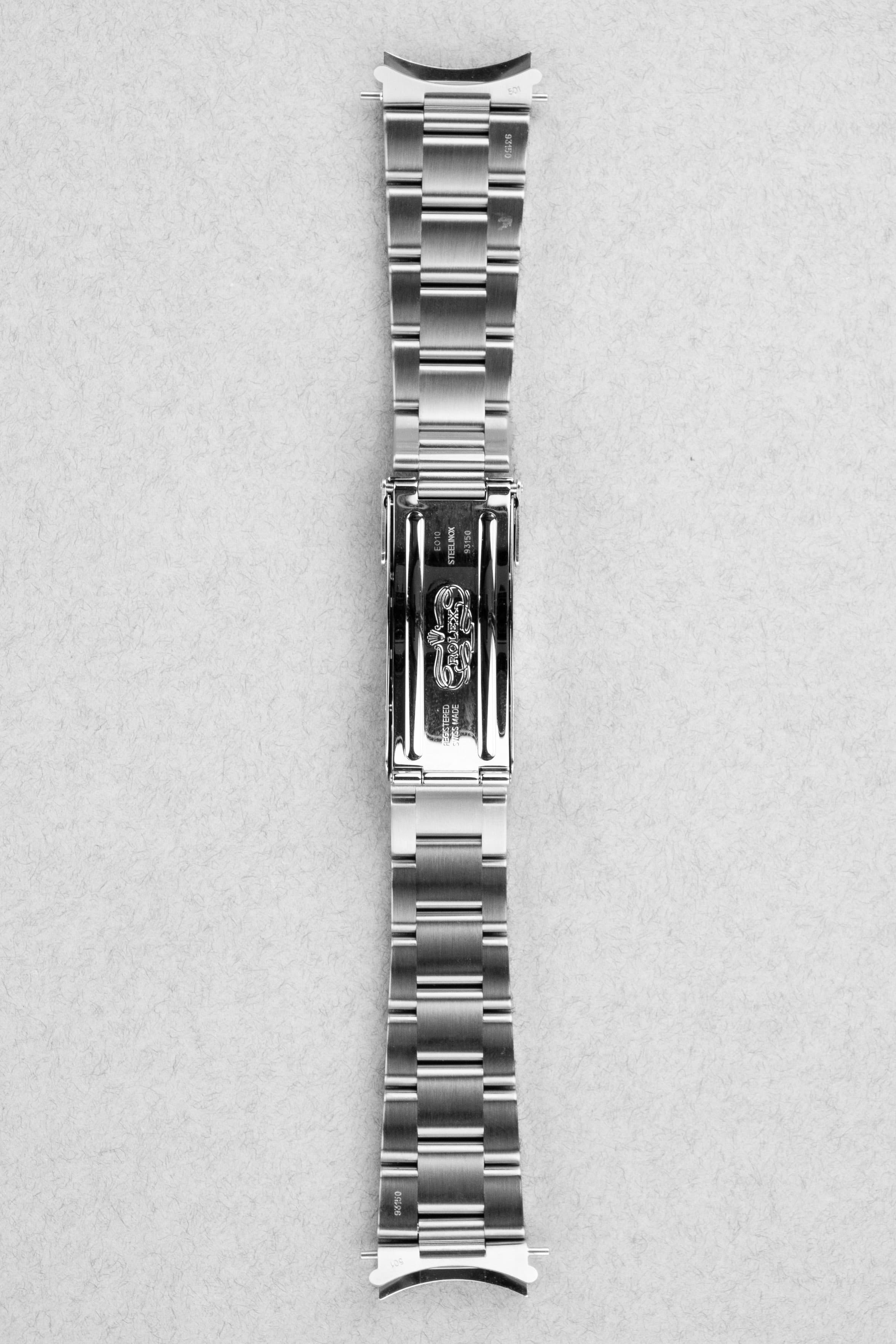 J2WG Rolex Submariner Date 1680 « Mark 1 » de 1977-1978 - Bracelet Front