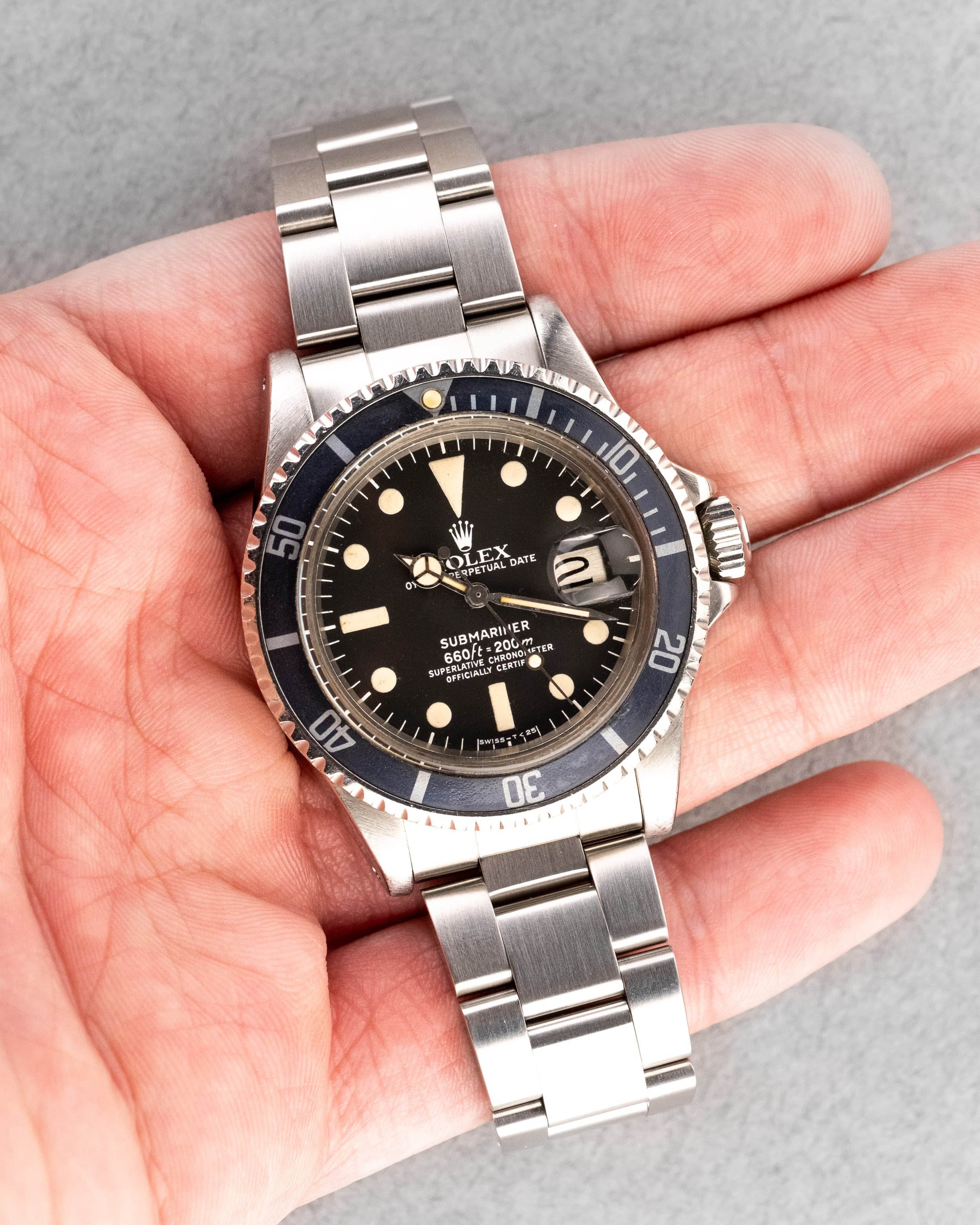 J2WG Rolex Submariner Date 1680 « Mark 1 » de 1977-1978 - Overview