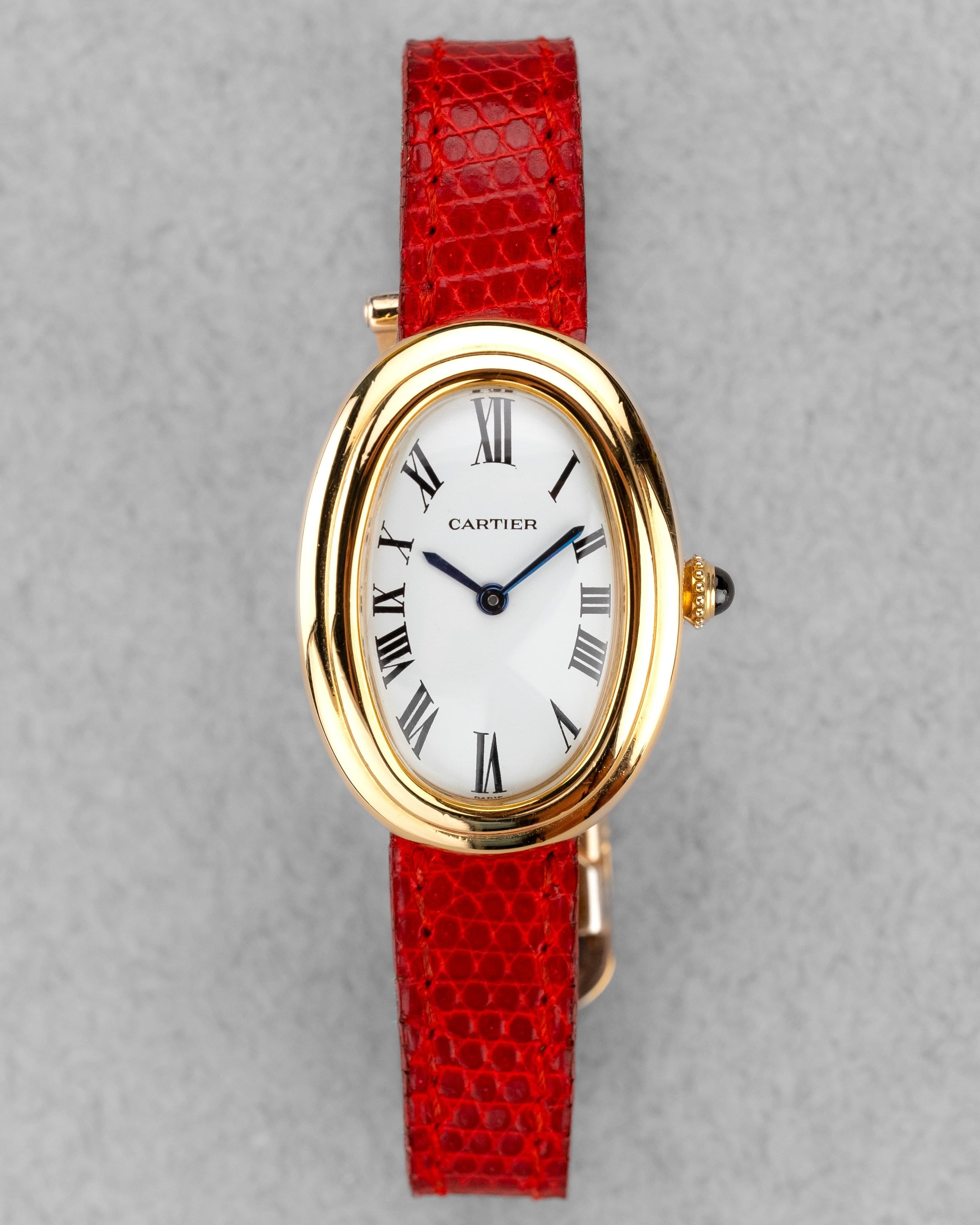 JBPD Cartier Baignoire « Double Godrons » réf. 78094 de 1980 – Parfaite et Full Set - Front