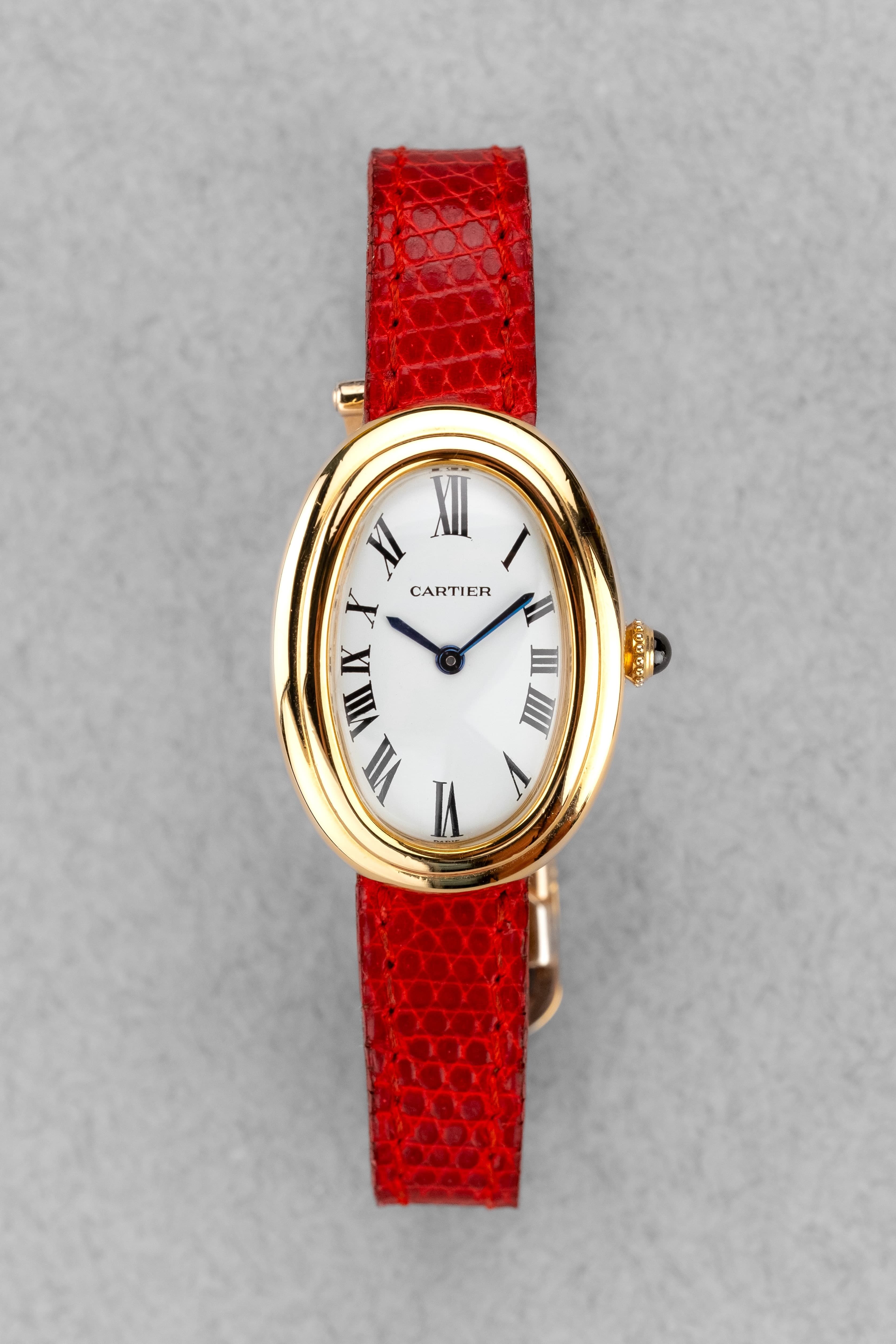 JBPD Cartier Baignoire « Double Godrons » réf. 78094 de 1980 – Parfaite et Full Set - Front