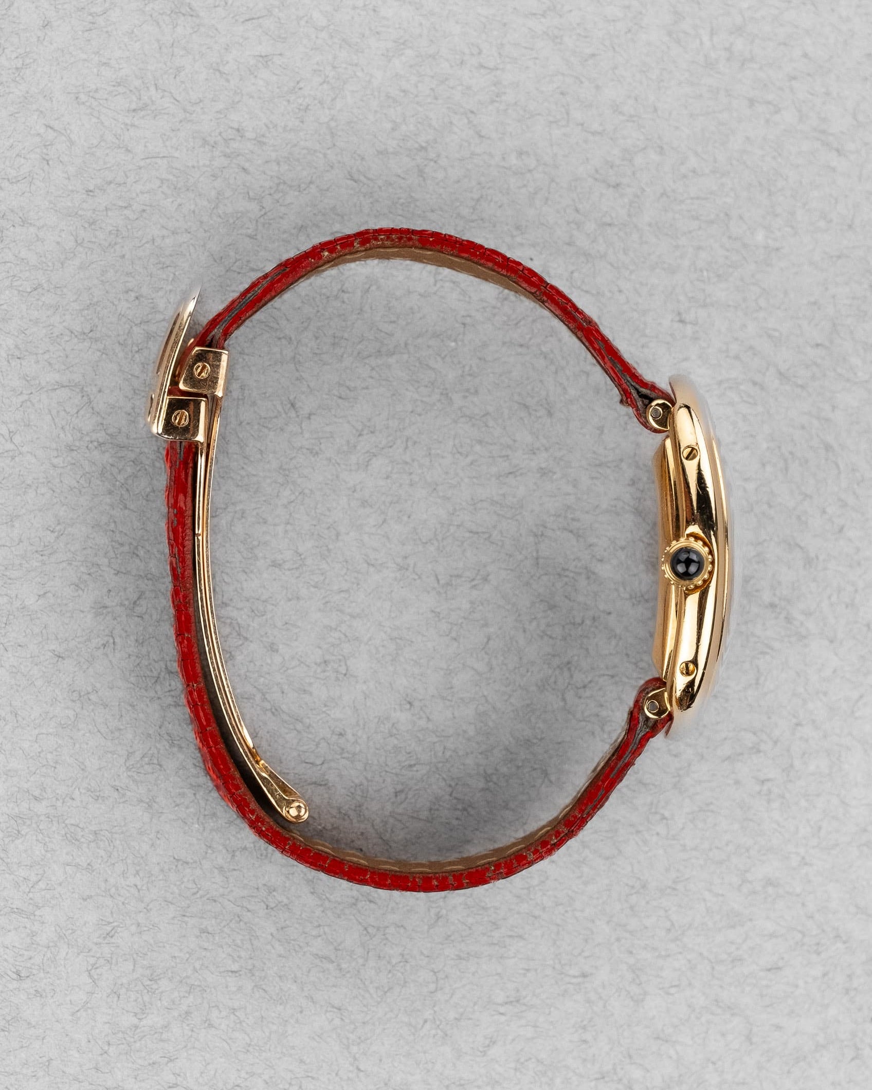 JBPD Cartier Baignoire « Double Godrons » réf. 78094 de 1980 – Parfaite et Full Set - Right side