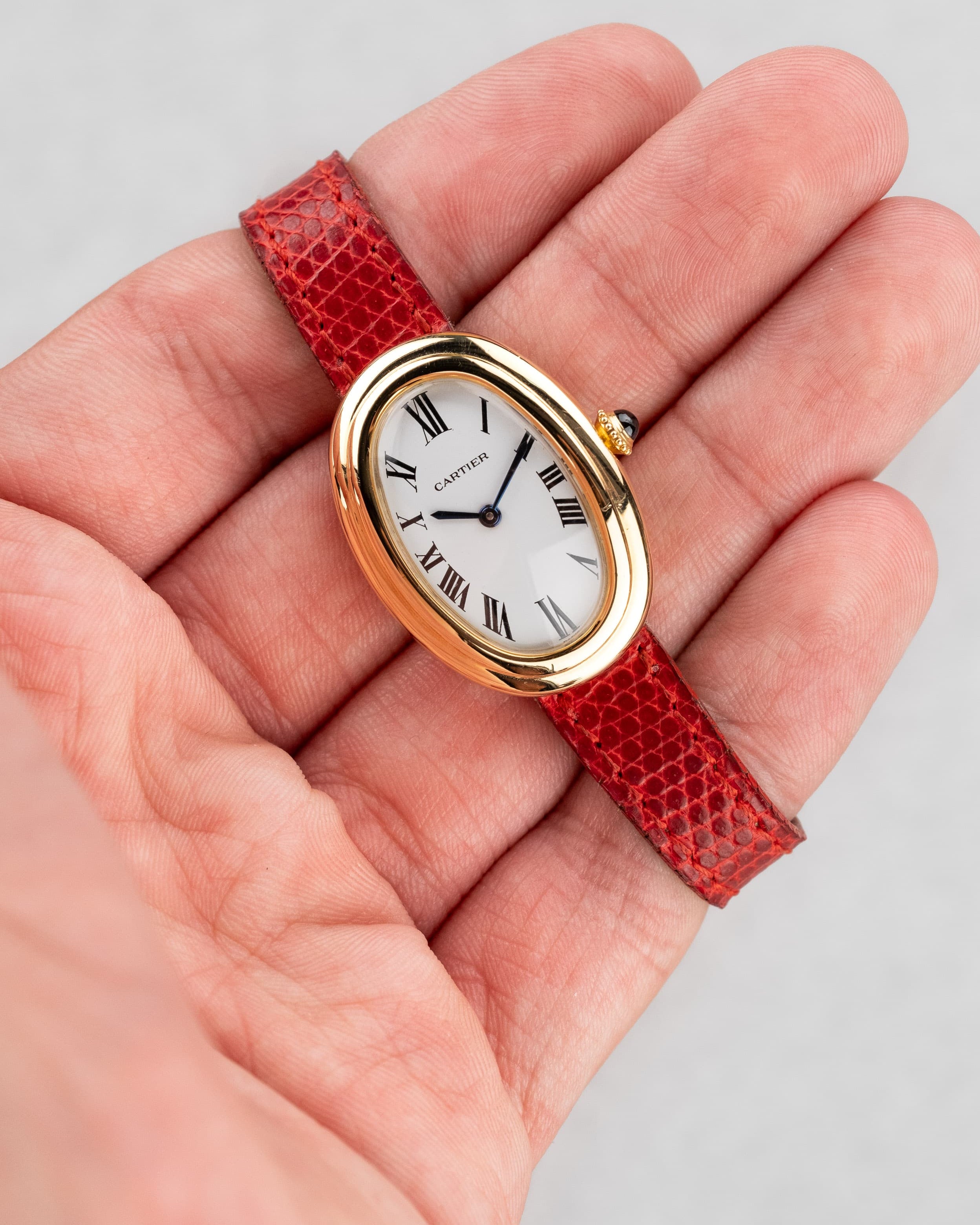 JBPD Cartier Baignoire « Double Godrons » réf. 78094 de 1980 – Parfaite et Full Set - Wristshot