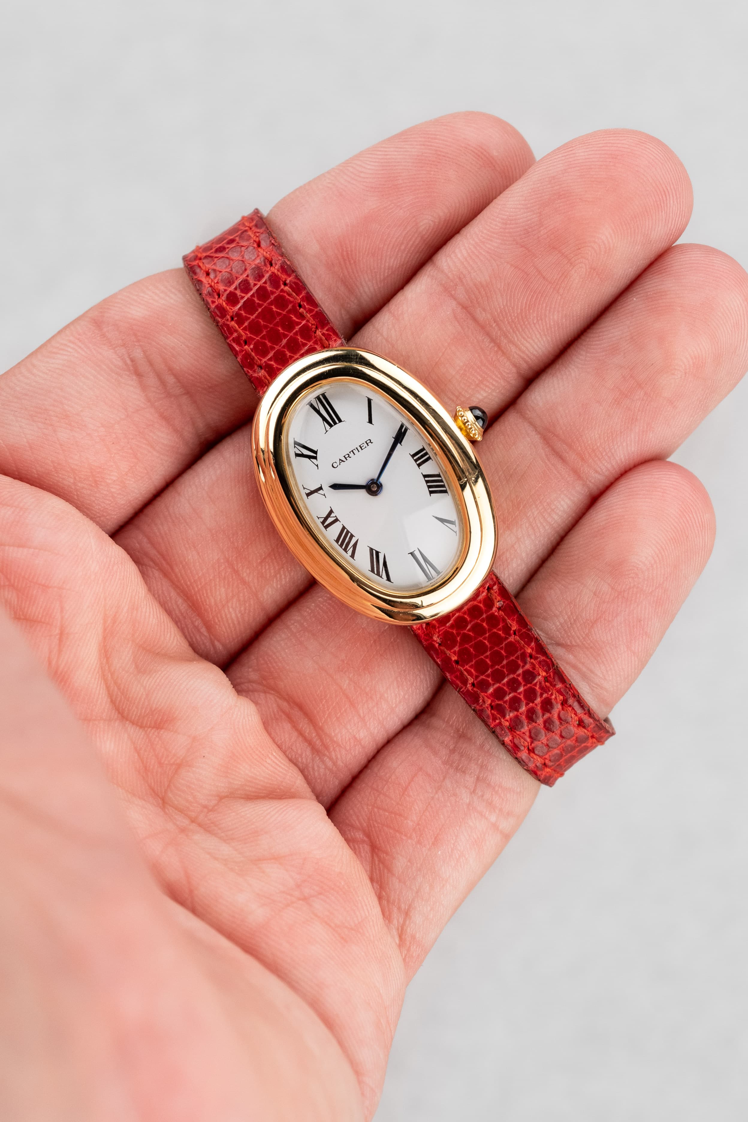 JBPD Cartier Baignoire « Double Godrons » réf. 78094 de 1980 – Parfaite et Full Set - Wristshot