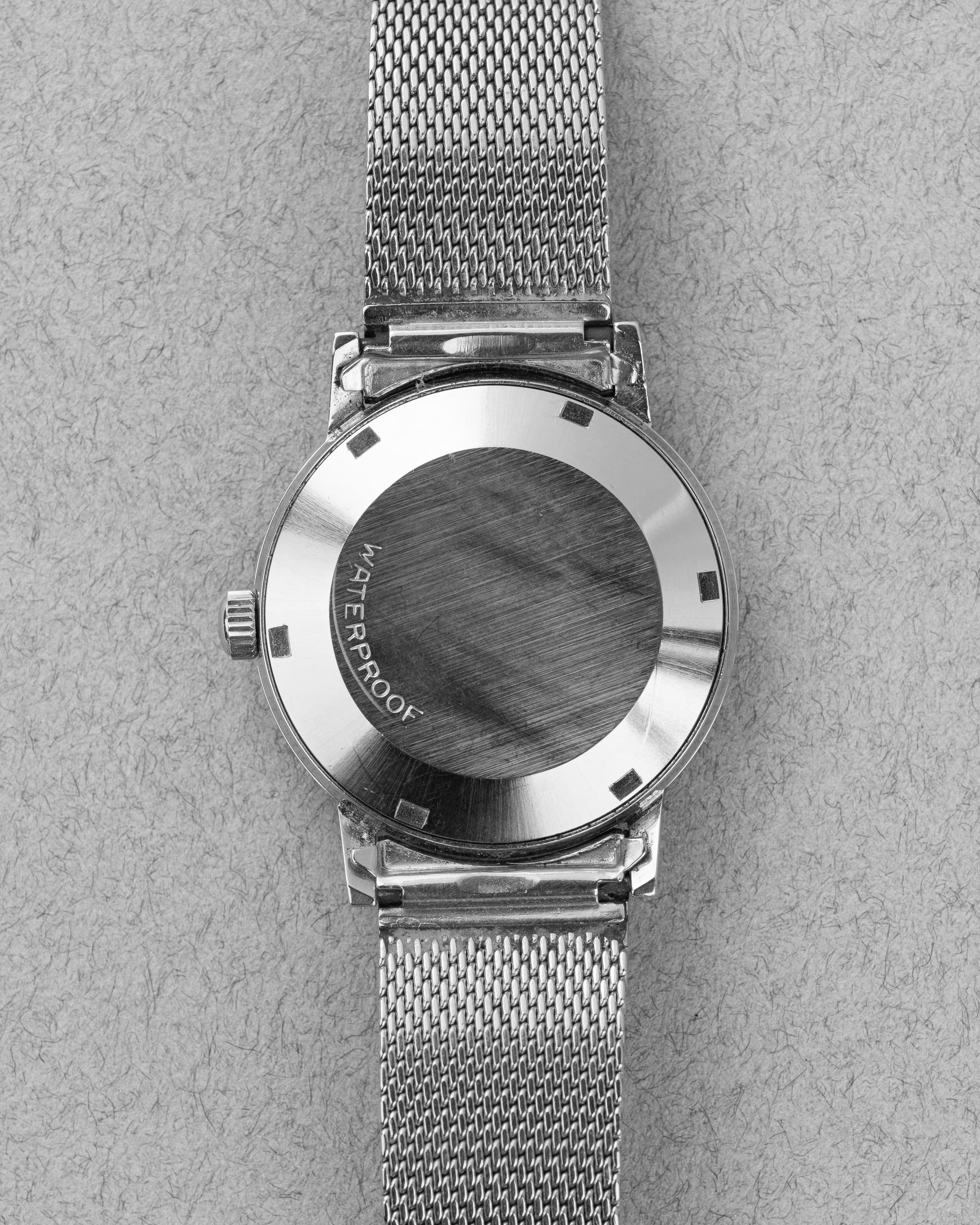 K1XY Rare et intéressante Omega Seamaster Chronomètre 167.070 en acier de 1968 - Back