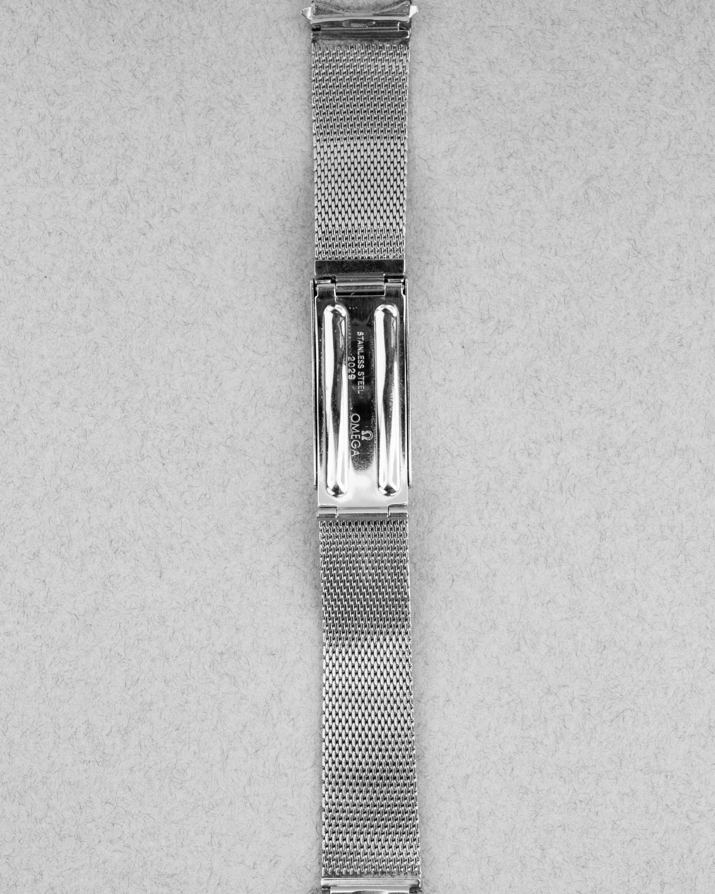 K1XY Rare et intéressante Omega Seamaster Chronomètre 167.070 en acier de 1968 - Bracelet Back