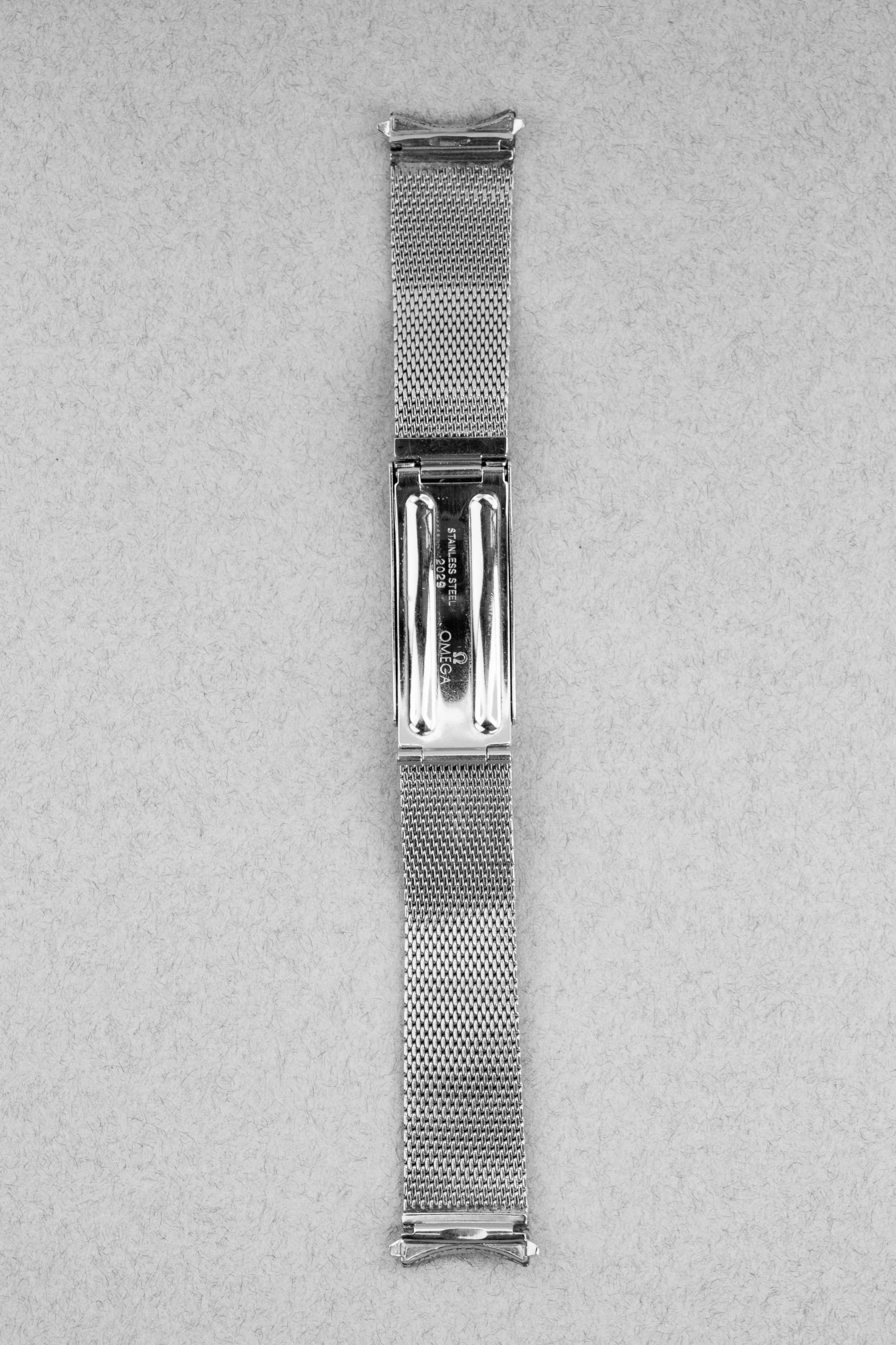 K1XY Rare et intéressante Omega Seamaster Chronomètre 167.070 en acier de 1968 - Bracelet Back