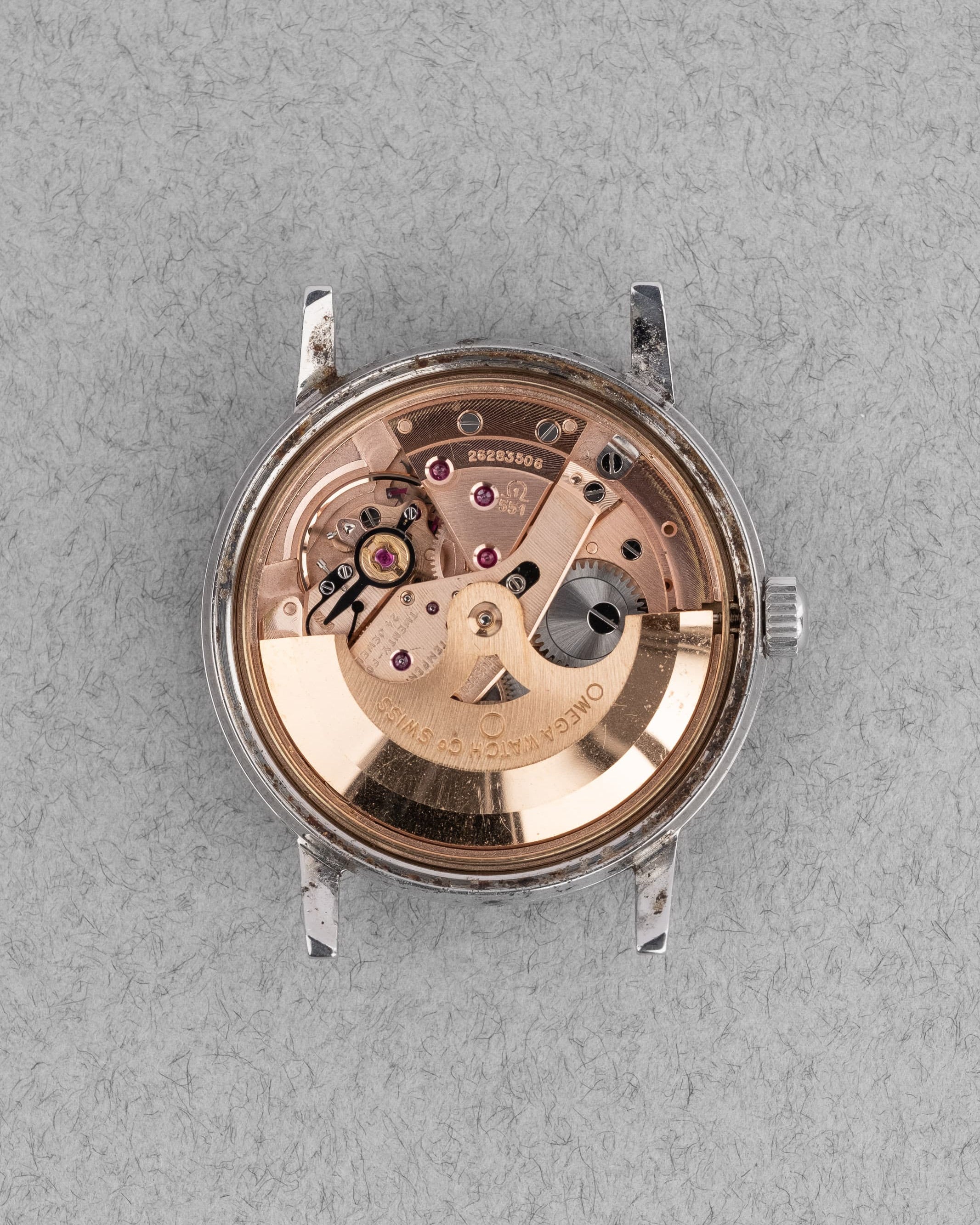 K1XY Rare et intéressante Omega Seamaster Chronomètre 167.070 en acier de 1968 - Movement