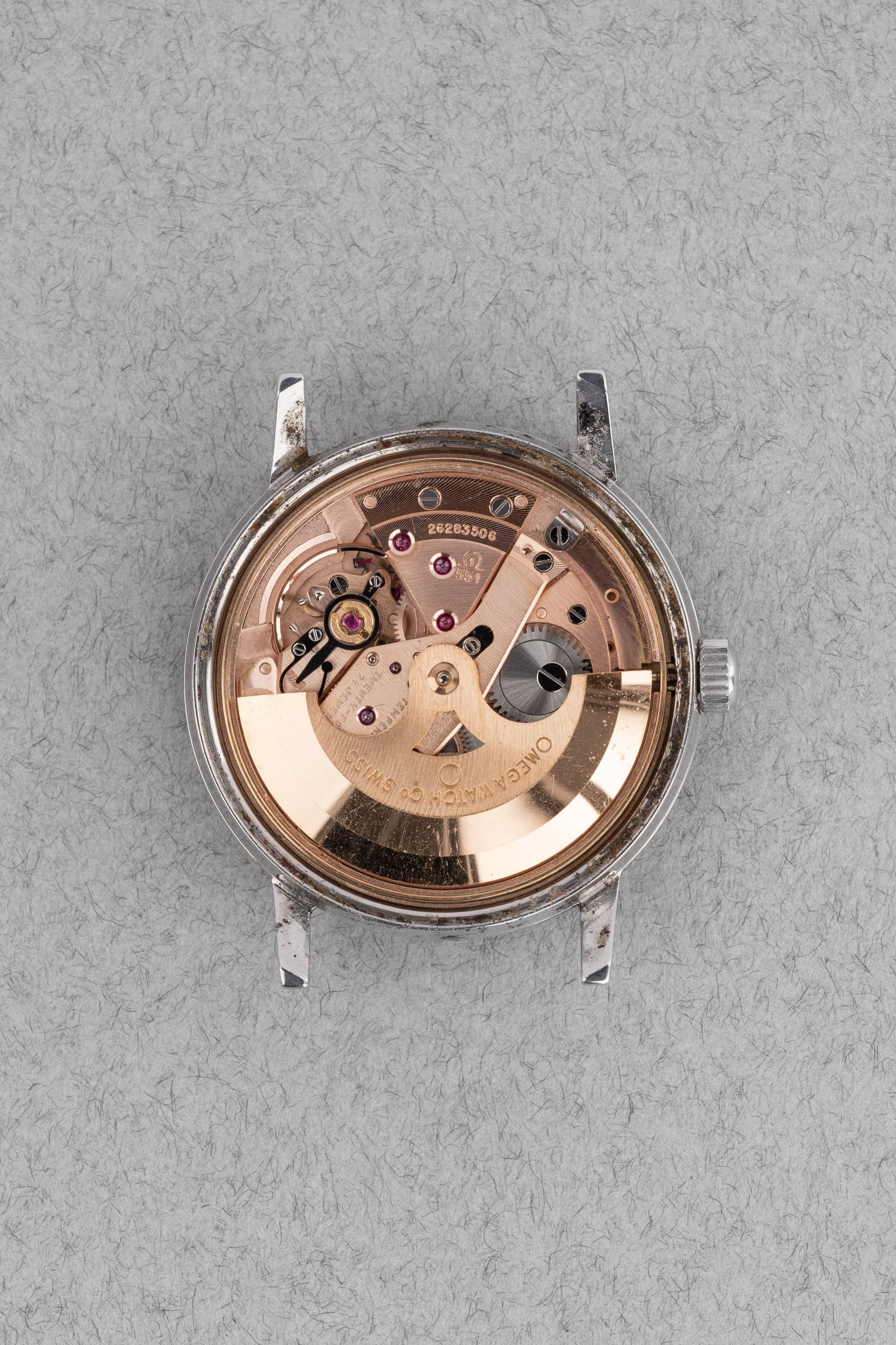 K1XY Rare et intéressante Omega Seamaster Chronomètre 167.070 en acier de 1968 - Movement