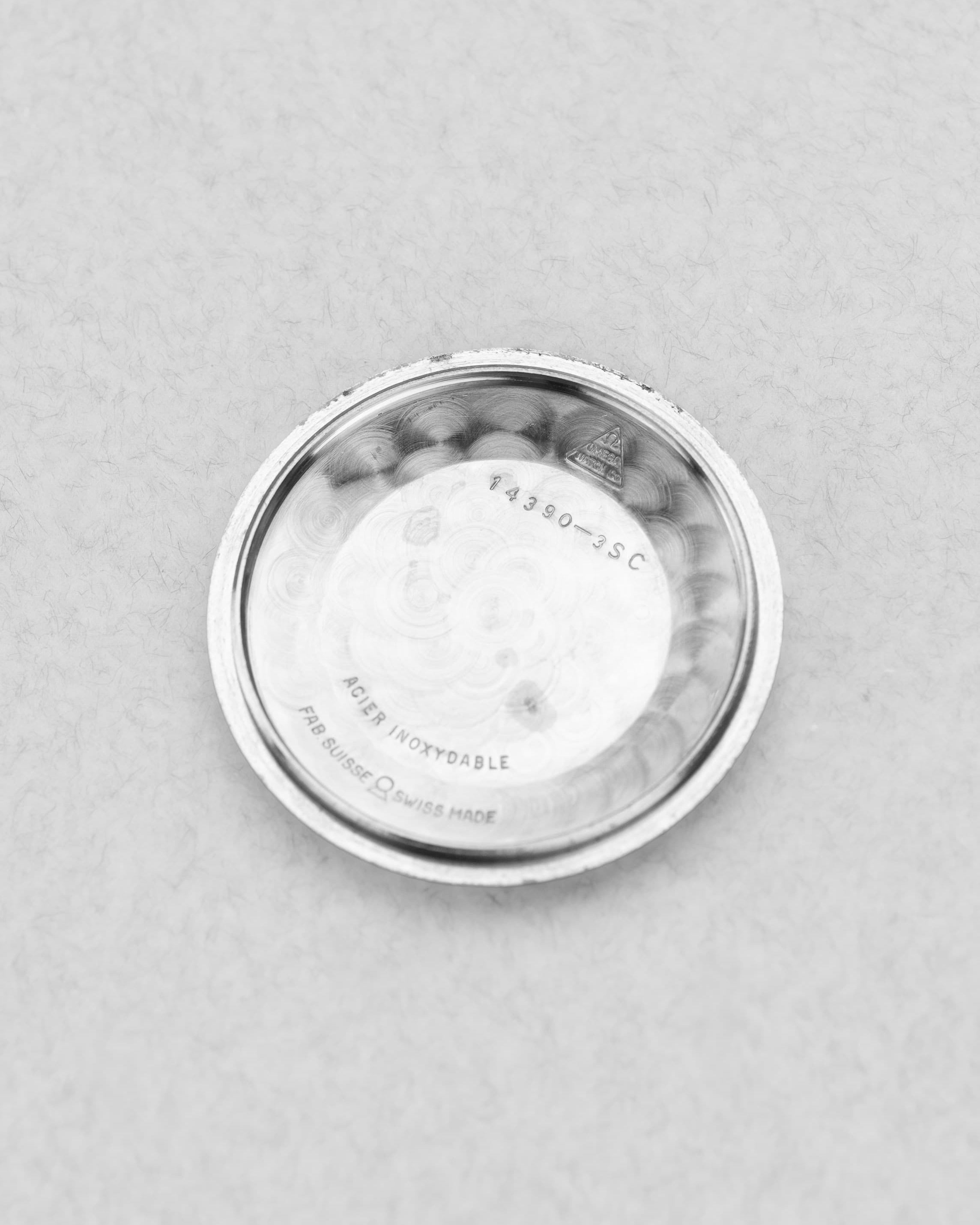 KNVS-LL Omega Seamaster Radium 14390-3 SC de 1959 - Inside case back