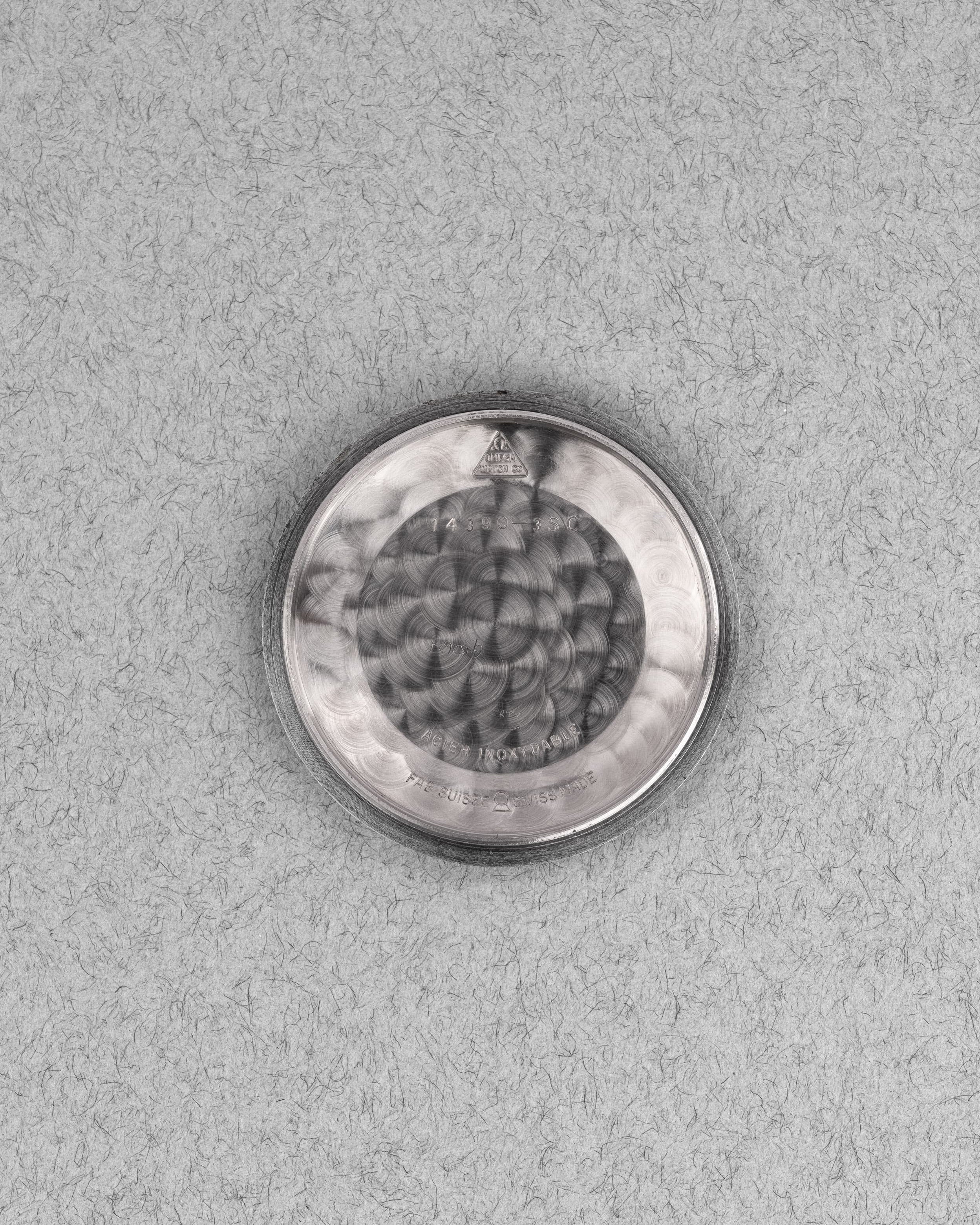 KNVS Omega Seamaster Radium 14390-3 SC de 1959 - Inside case back