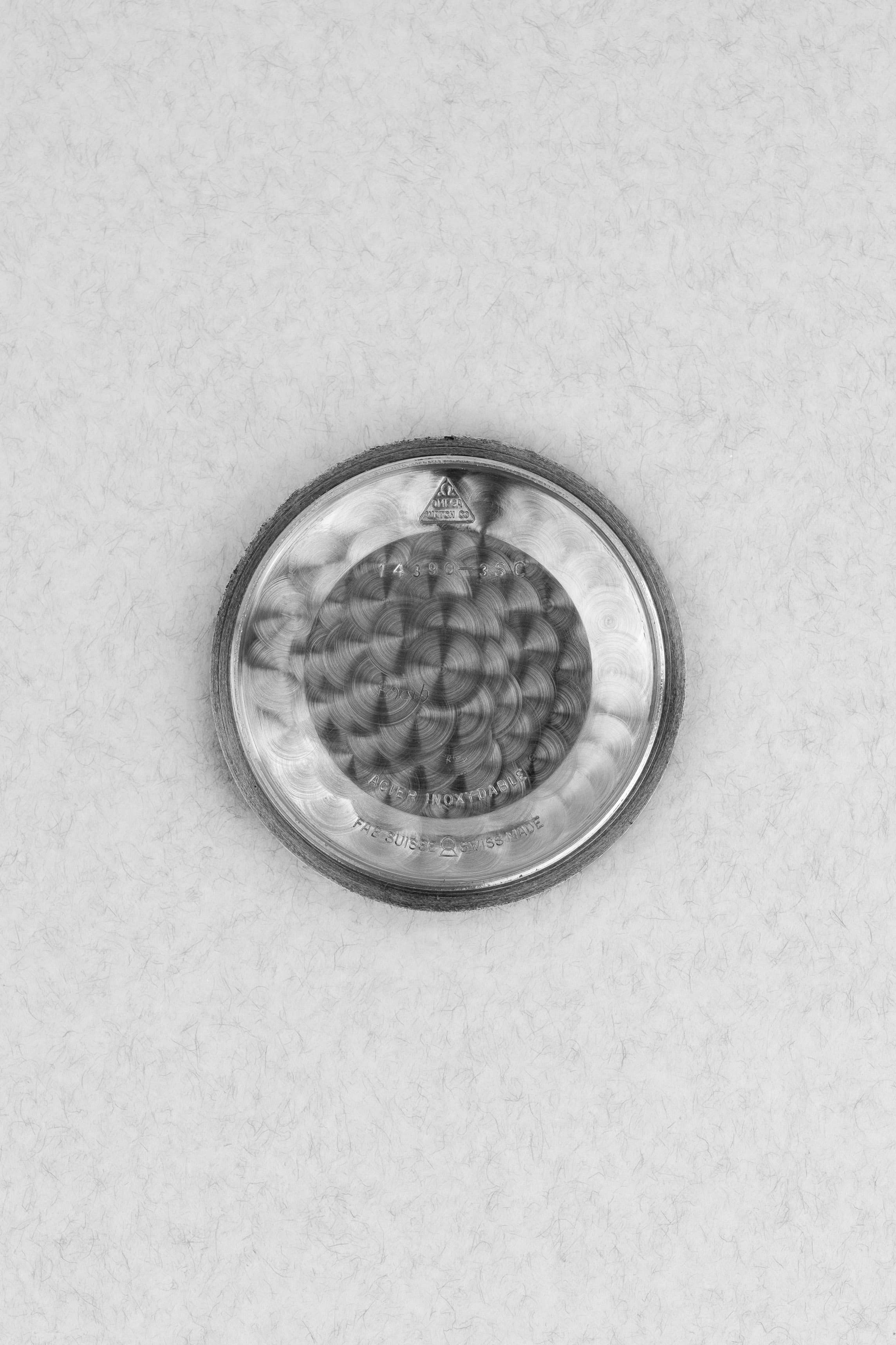 KNVS-i4 Omega Seamaster Radium 14390-3 SC de 1959 - Inside case back