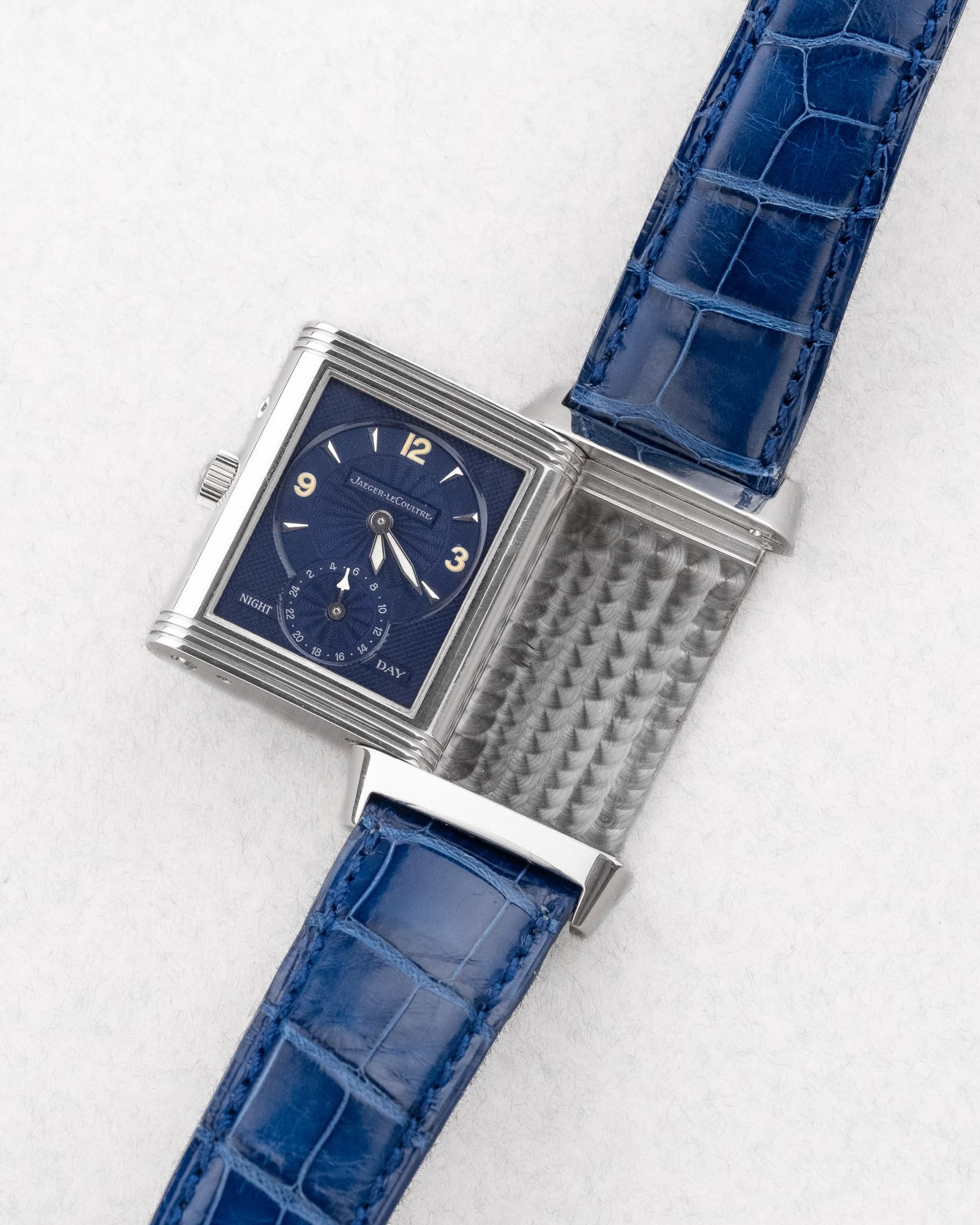 KPYH-gl Jaeger-LeCoultre Reverso Duoface Night & Day « Série Première » réf. 270.8.54 – Édition spéciale pour le marché japonais - Three Quarters