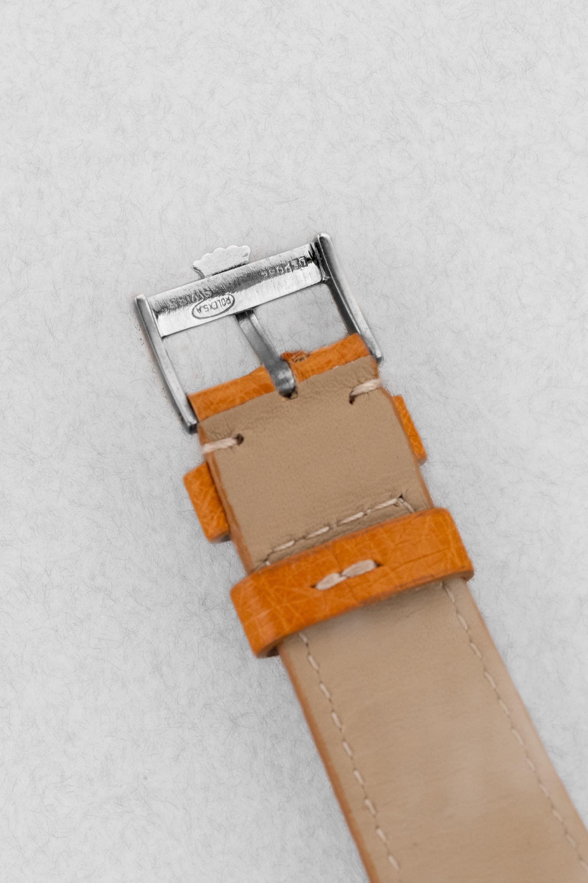 KU2W Rolex Datejust réf. 1601 « Champagne Wide Boy Sigma » de 1974 en acier et or jaune - Buckle Inside