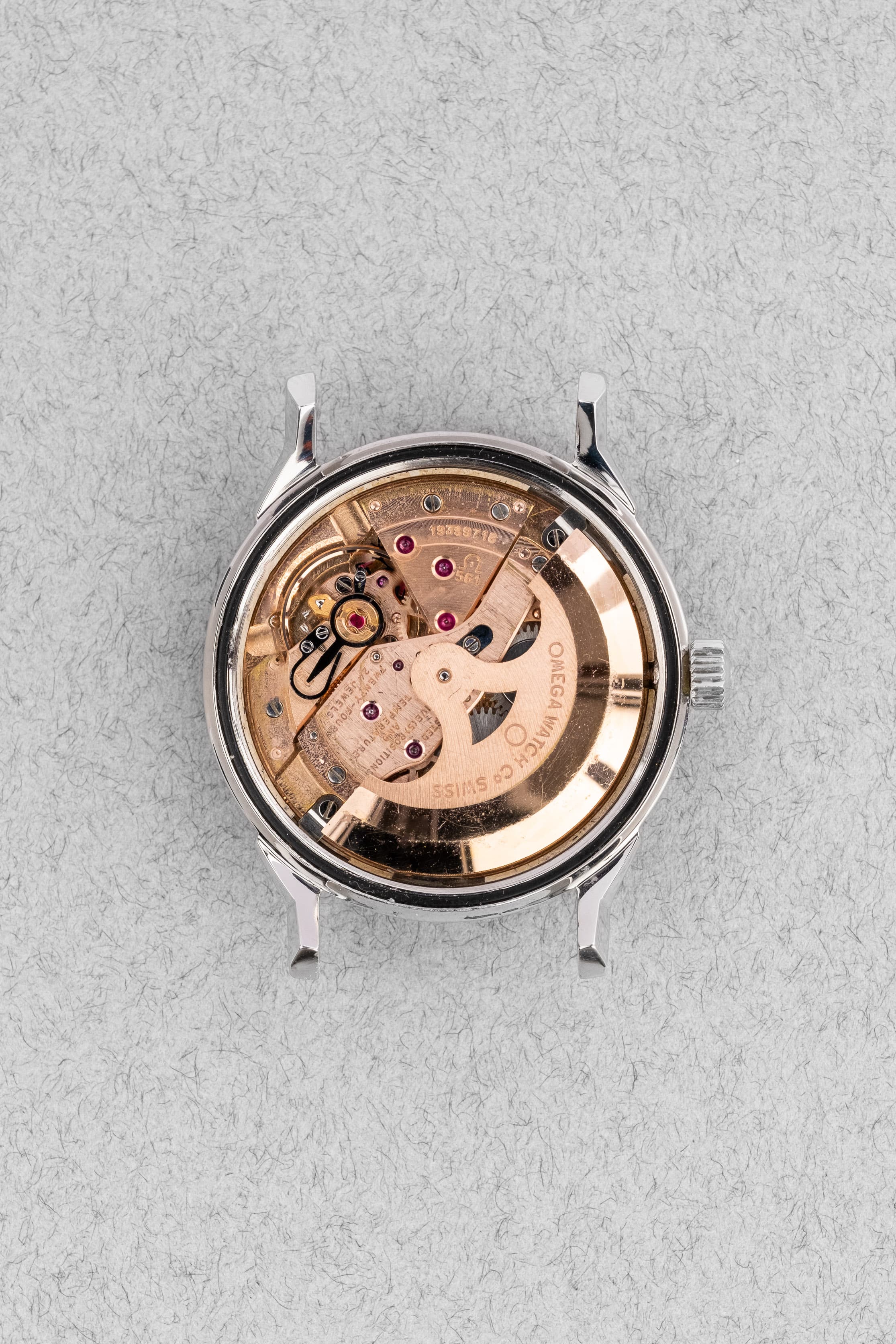 KXQL Omega Constellation « Pie-Pan Dog Leg » 14902 SC-61 de 1962 - Movement