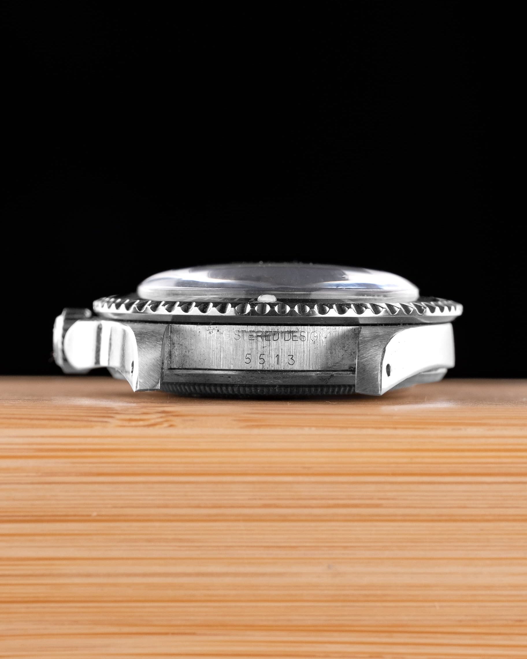 L62H Rolex Submariner réf. 5513 « Maxi Mark 1 » de 1977-1978 - Lugs - Reference