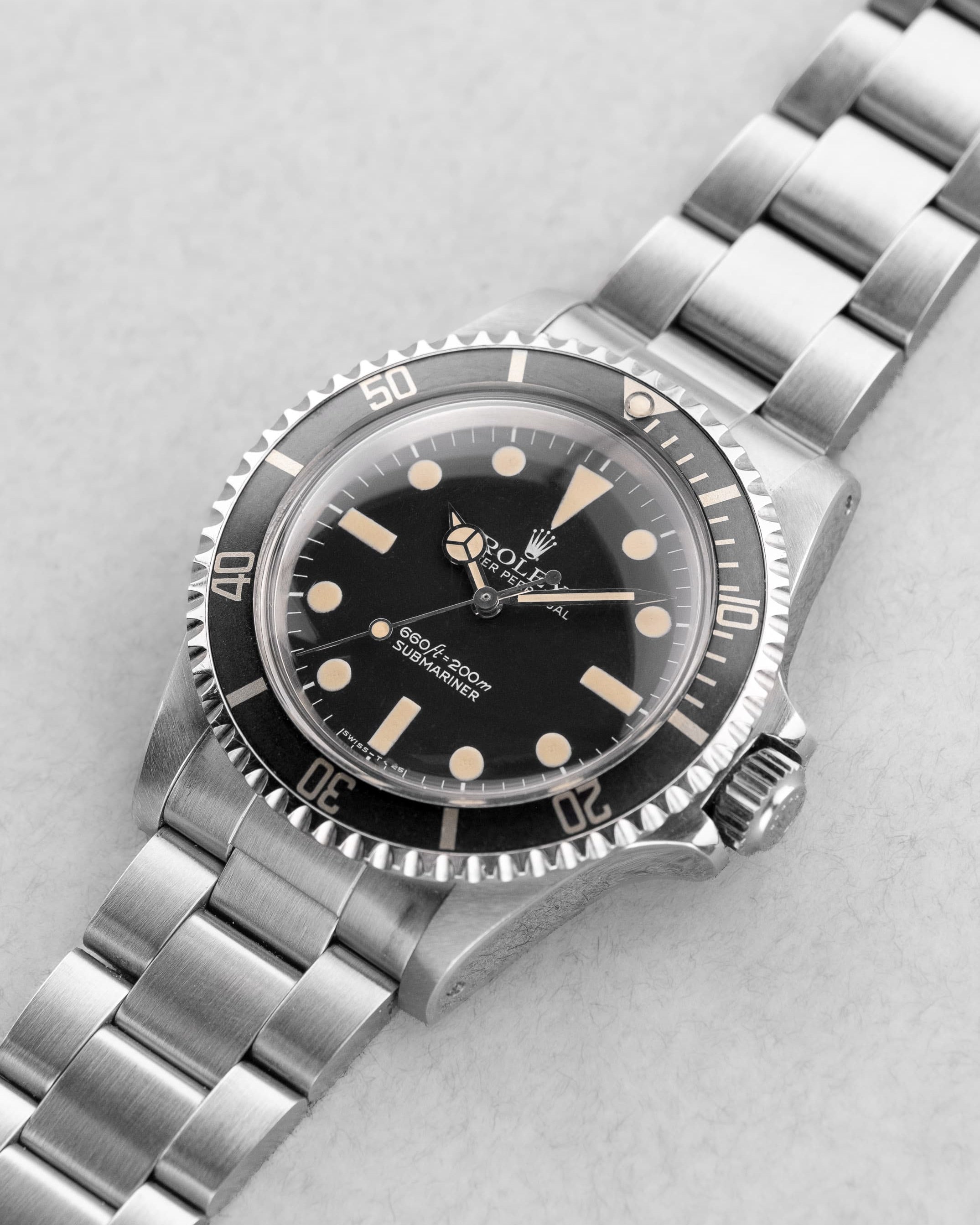 L62H Rolex Submariner réf. 5513 « Maxi Mark 1 » de 1977-1978 - Three Quarters