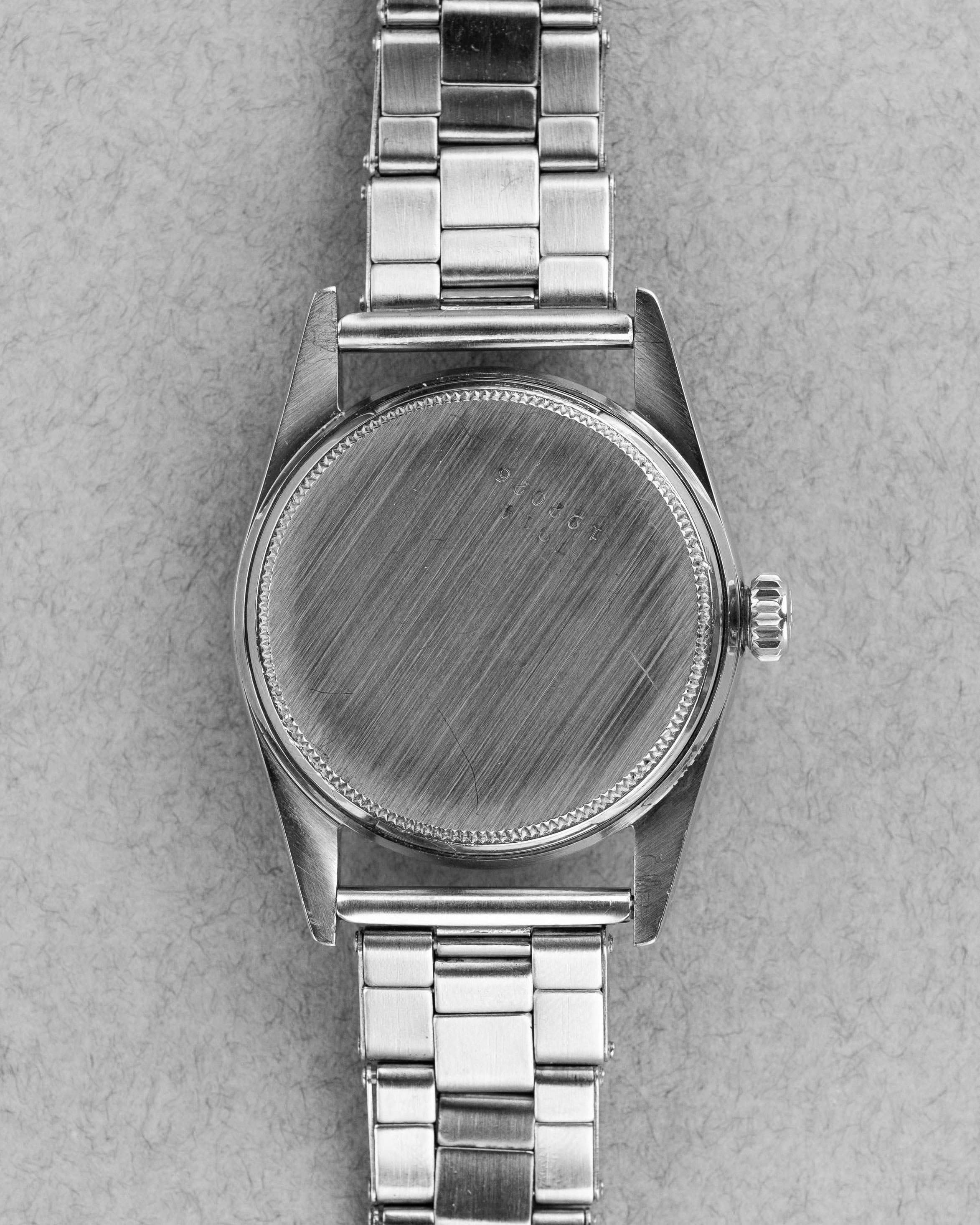 L8YQ Tudor Prince Oysterdate réf. 7914 de 1957 – Cadran nid d'abeille et date roulette - Back