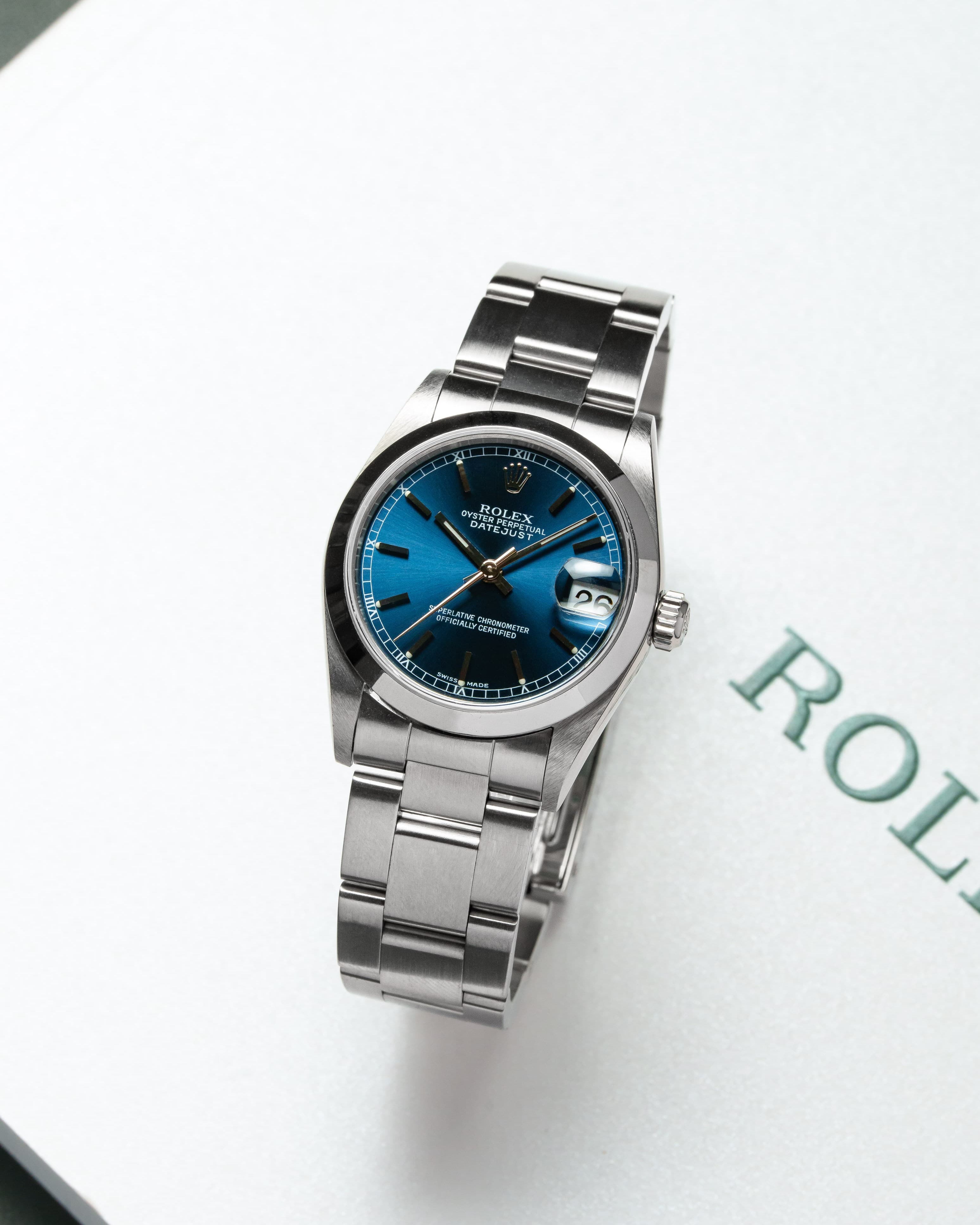 LENC Rolex Datejust 31 réf. 78240 de 2000 – Cadran bleu, Parfait état, Sticker Rolex d’origine - Lifestyle