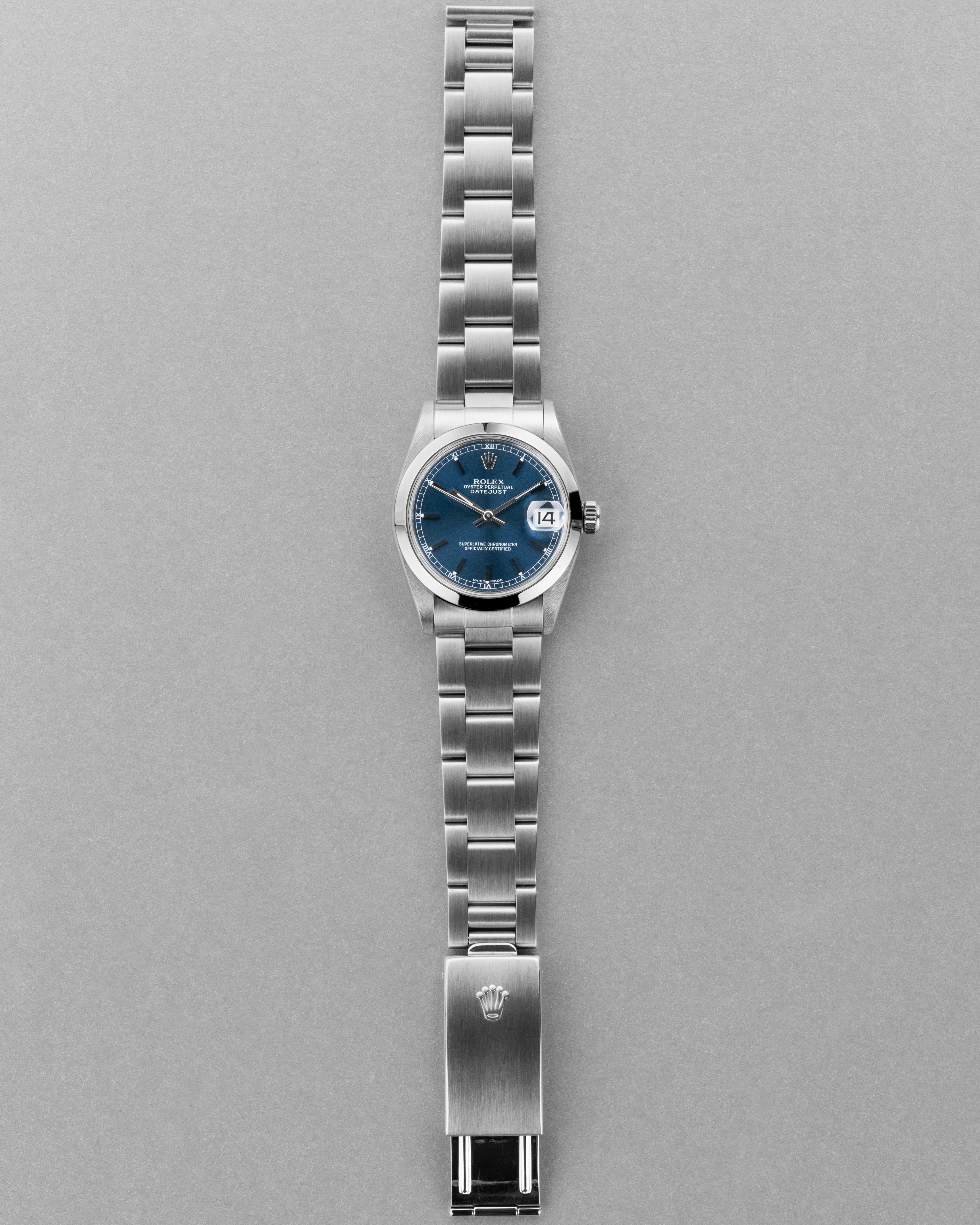 LENC Rolex Datejust 31 réf. 78240 de 2000 – Cadran bleu, Parfait état, Sticker Rolex d’origine - Overview