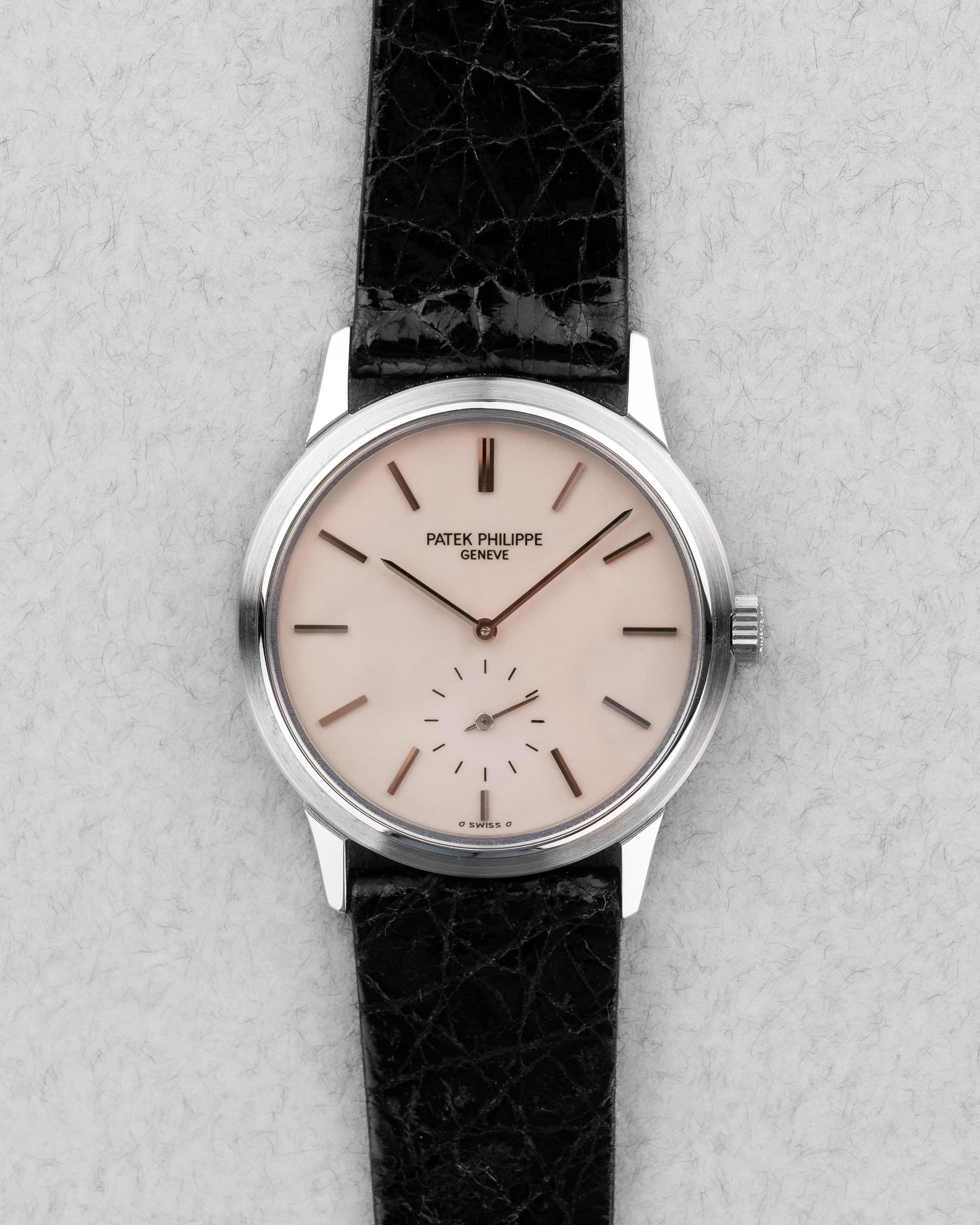 LHU5 Patek Philippe Calatrava réf. 3718A de 1989 – 150ème Anniversaire, Édition spéciale pour le marché japonais - Front