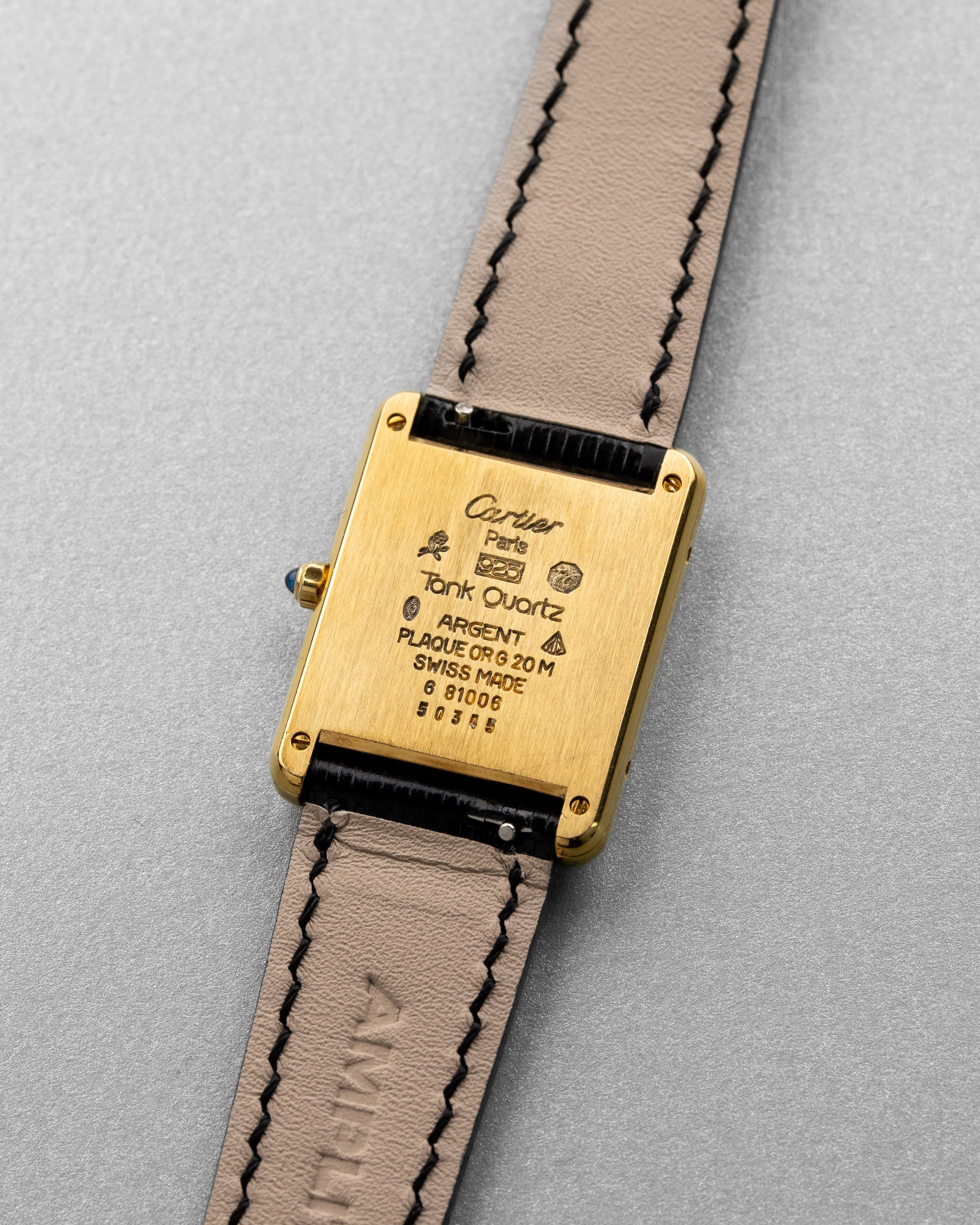 LURT Cartier Tank Must Quartz GM 6 «Red/Burgundy Dial» - Retro