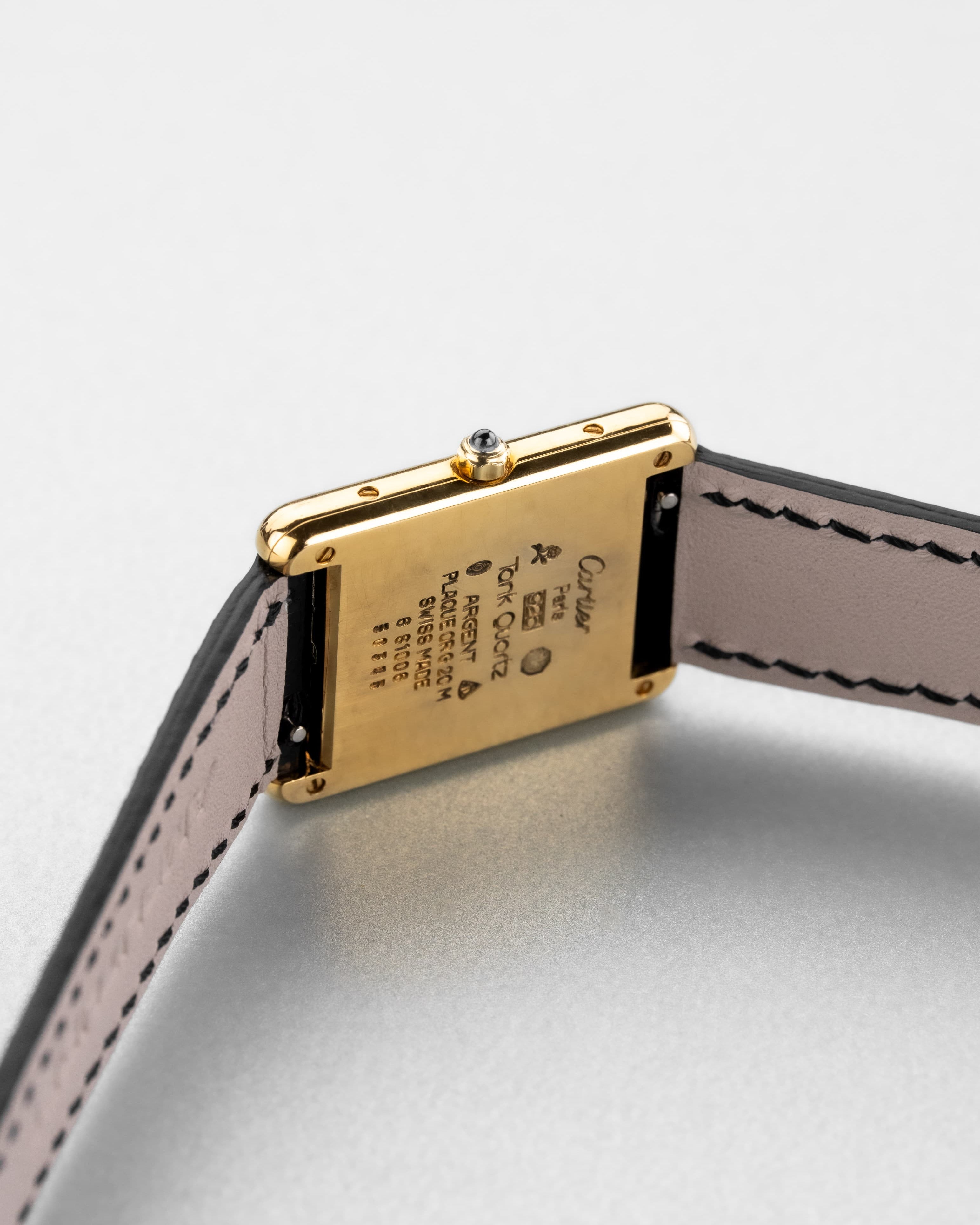 LURT Cartier Tank Must Quartz GM 6 «Red/Burgundy Dial» - Lato destro