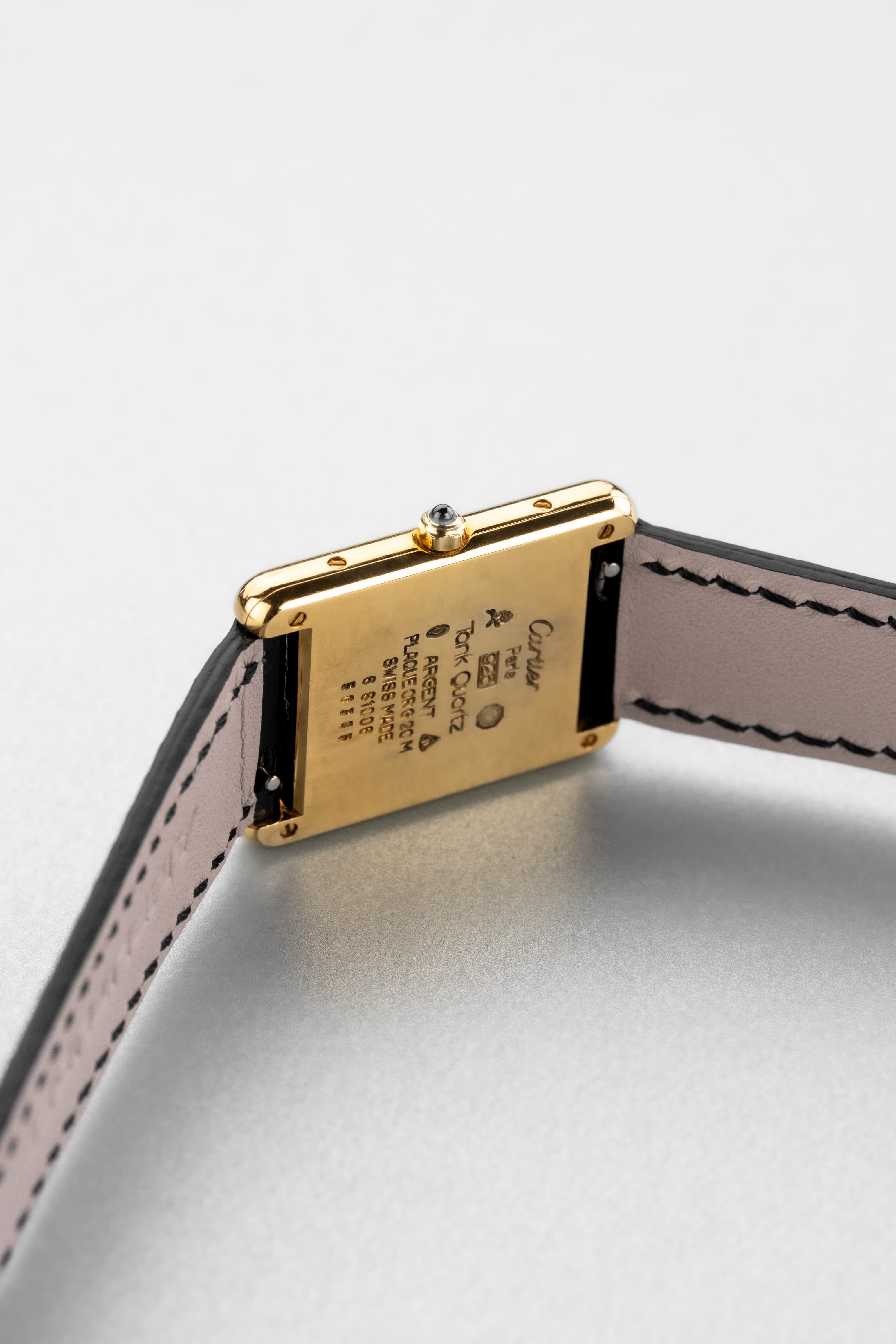 LURT Cartier Tank Must Quartz GM 6 «Red/Burgundy Dial» - Lato destro