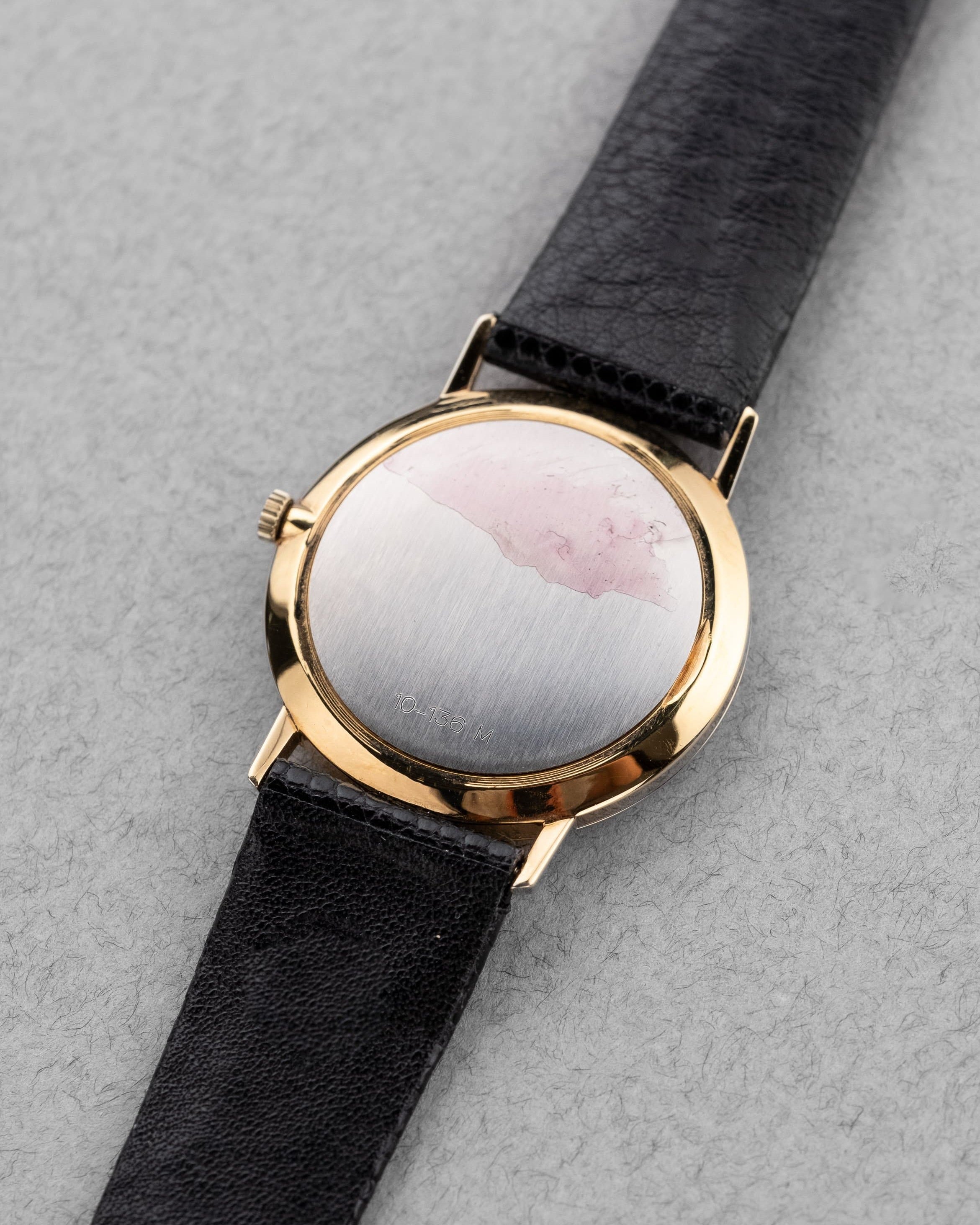 LZ7J Eska St. Moritz 10-136 – Prototype NOS en onyx et jaspe rouge - Back