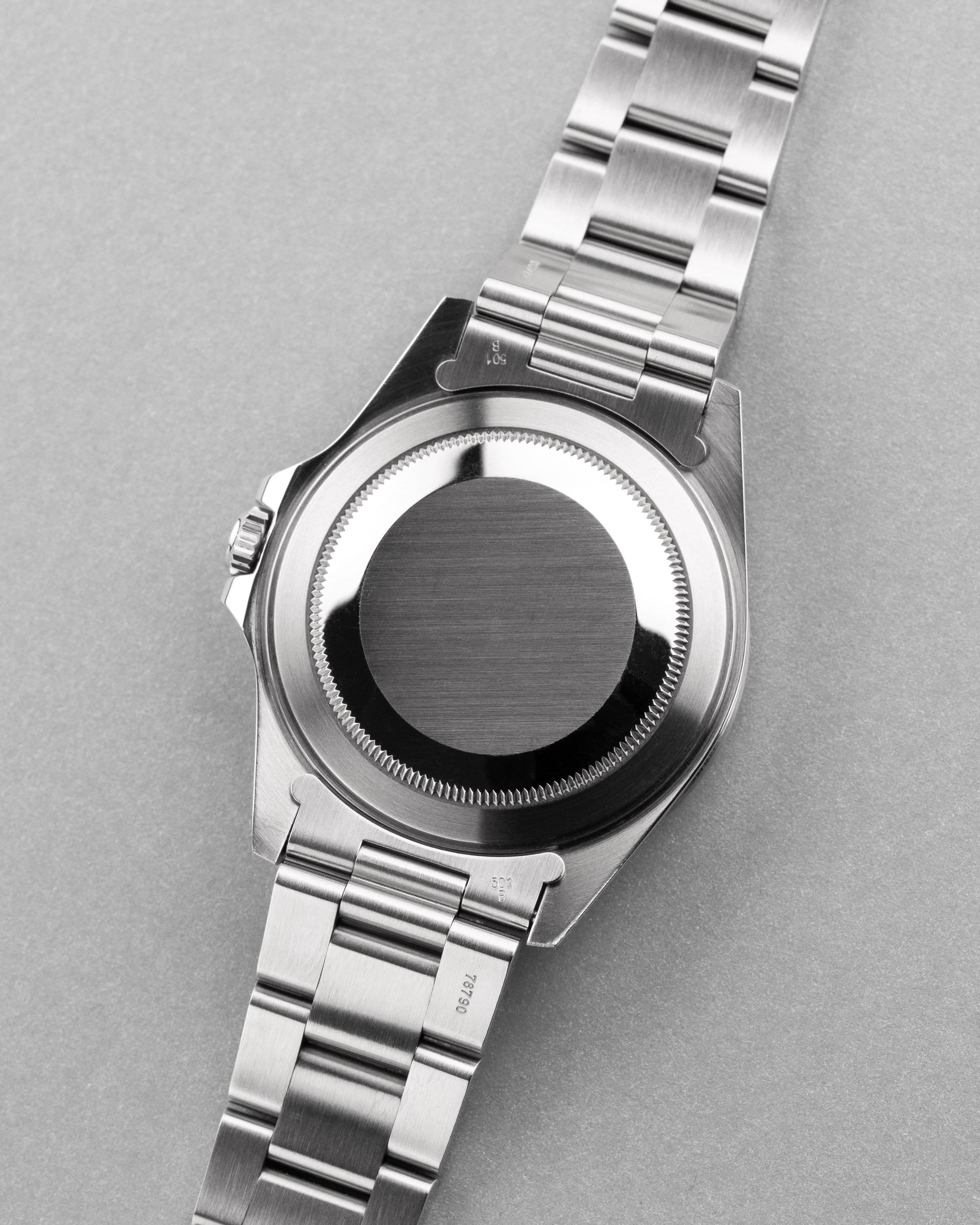MAAR Rolex Explorer II réf. 16570 de 1997 — Cadran blanc & Tritium patiné - Back