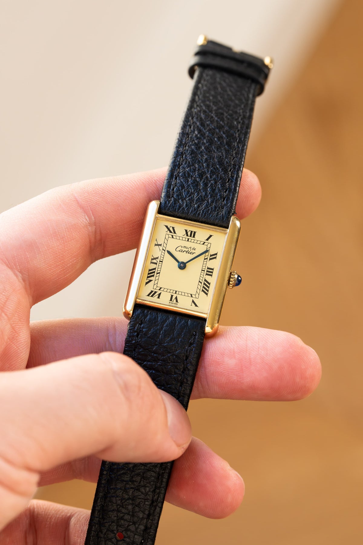 MCAW Cartier Tank Must Mécanique GM 6「Cream/Ivory Roman Dial」、1980年頃 - ライフスタイル