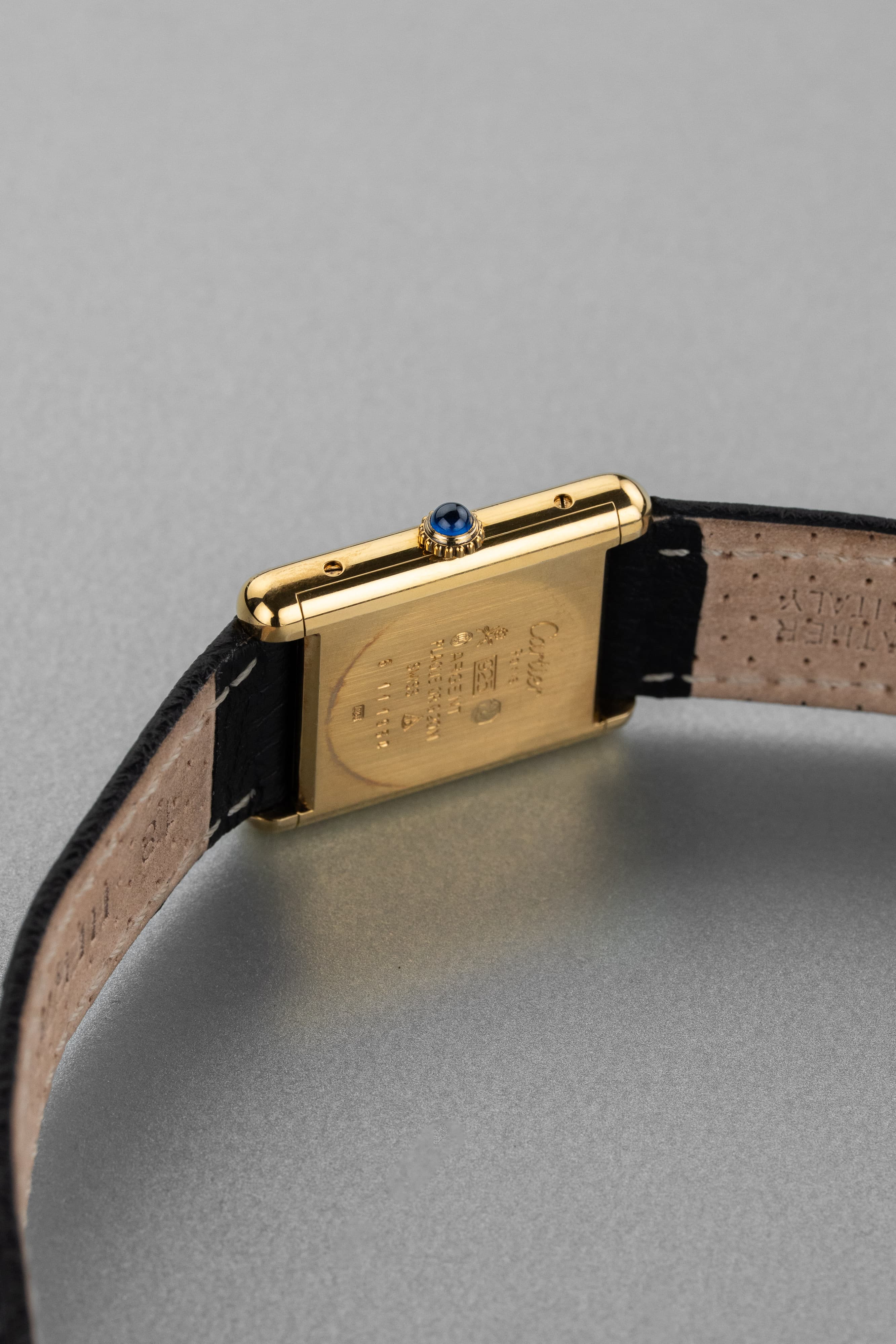 MCAW Cartier Tank Must Mécanique GM 6 «Cream/Ivory Roman Dial», circa 1980 - Lato destro