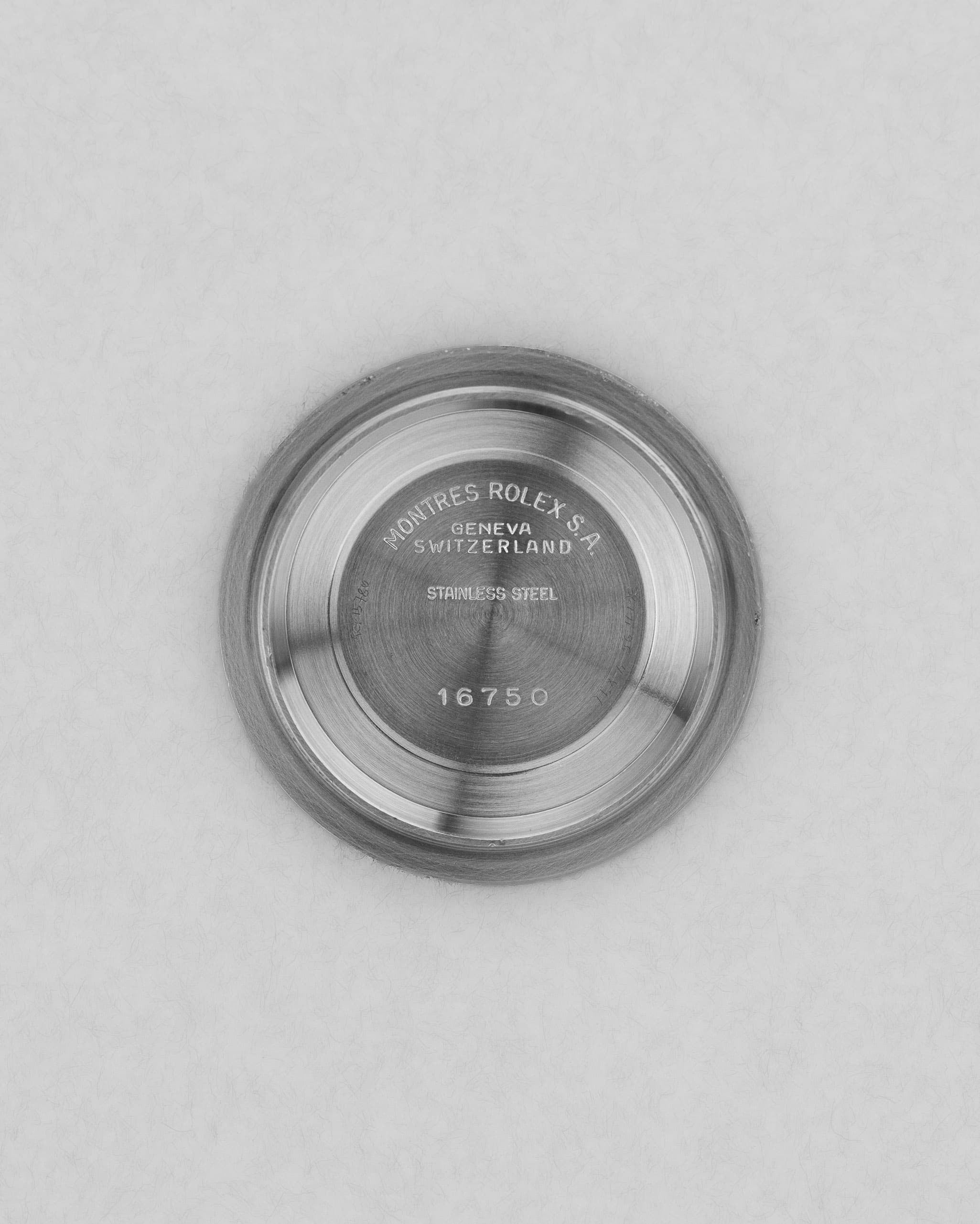 MTYT Rolex GMT-Master réf. 16750 « Pepsi » de 1983 – Cadran « Mark 1 » + Patine - Inside case back