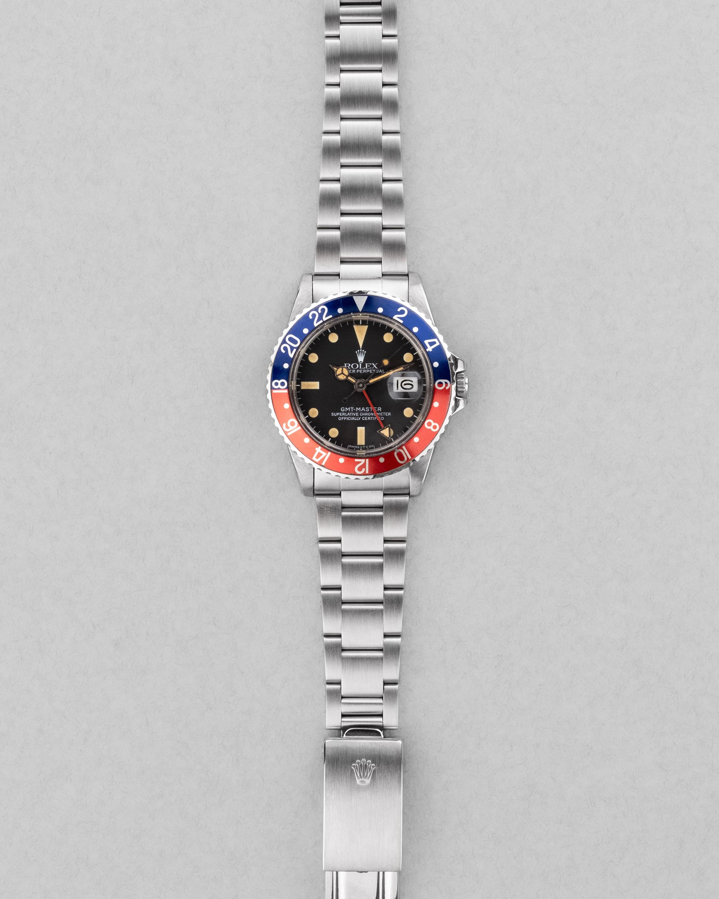 MTYT Rolex GMT-Master réf. 16750 « Pepsi » de 1983 – Cadran « Mark 1 » + Patine - Overview