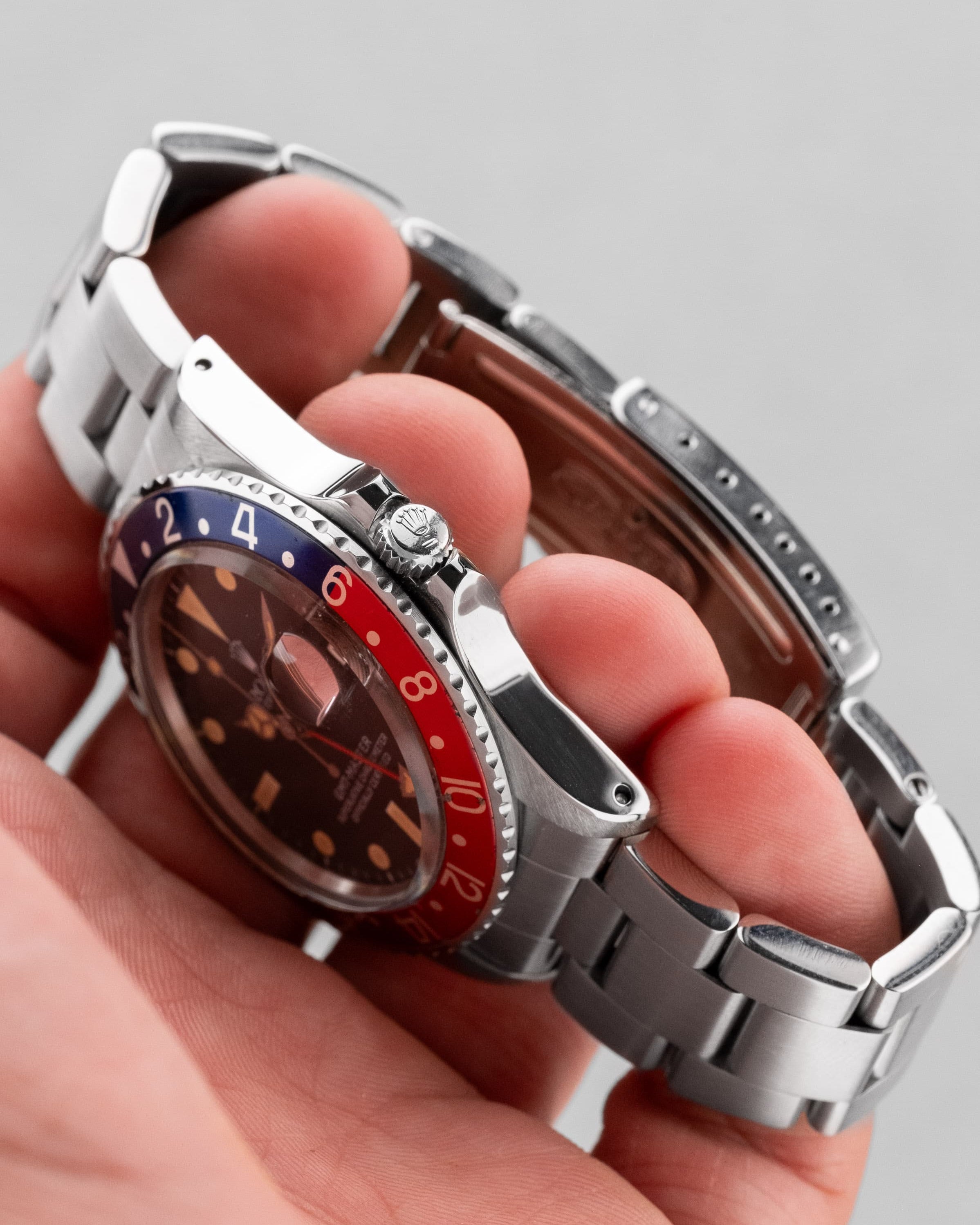 MTYT Rolex GMT-Master réf. 16750 « Pepsi » de 1983 – Cadran « Mark 1 » + Patine - Right side