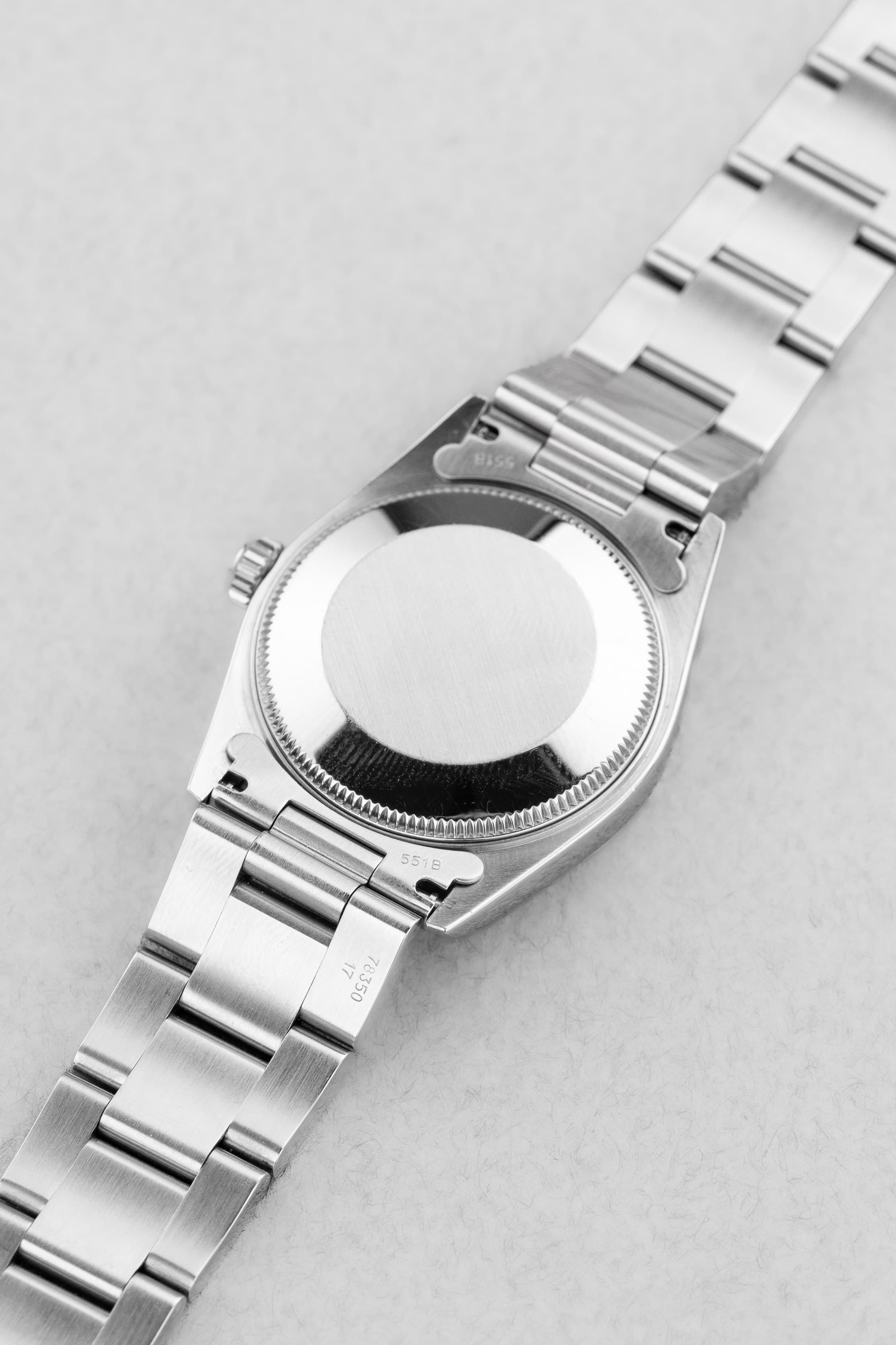 MY8S Rolex Oyster Perpetual 31 réf. 77080 de 2002 – Cadran noir à index bâtons + Full Set - Back