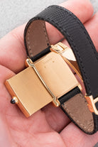 N57U Rare Cartier Tank Réversible/Reverso Grande Taille en or jaune - Back