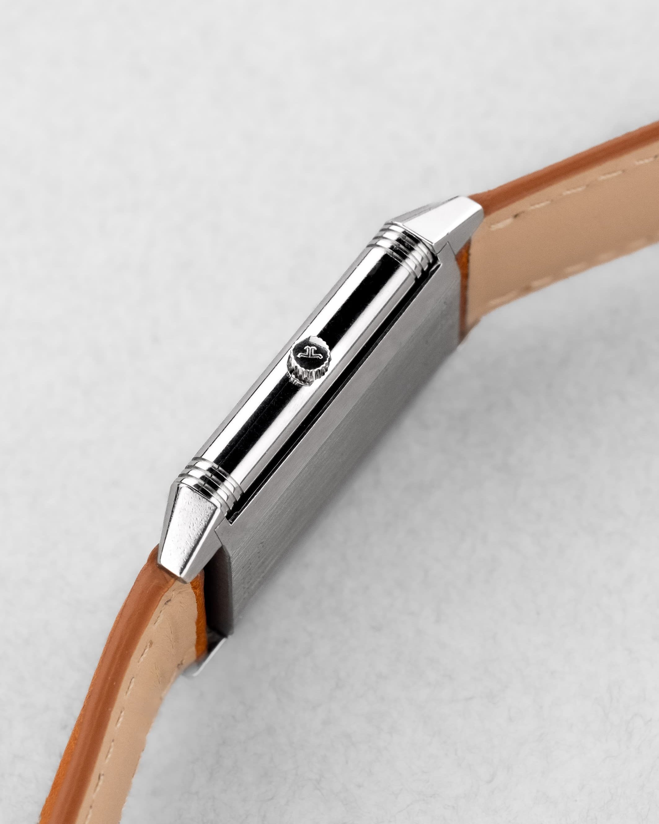 NBXJ Jaeger-LeCoultre Reverso « Classique Medium » en acier, réf. 250.8.86 - Right side