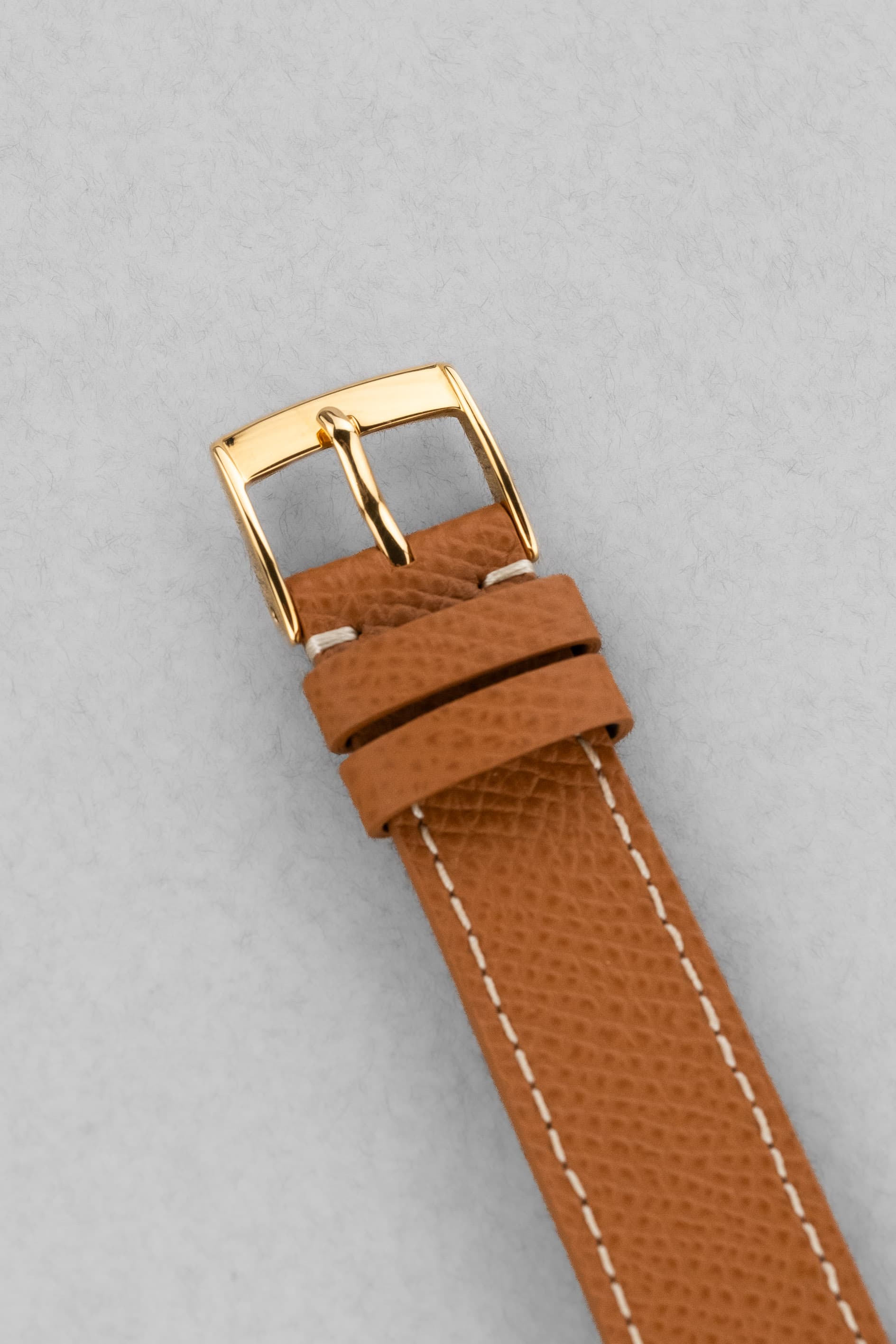 PRUL Superbe Universal Genève Polerouter De Luxe « Caramel Tropical » en or jaune, réf. 10234-3, circa 1955 - Buckle Outside