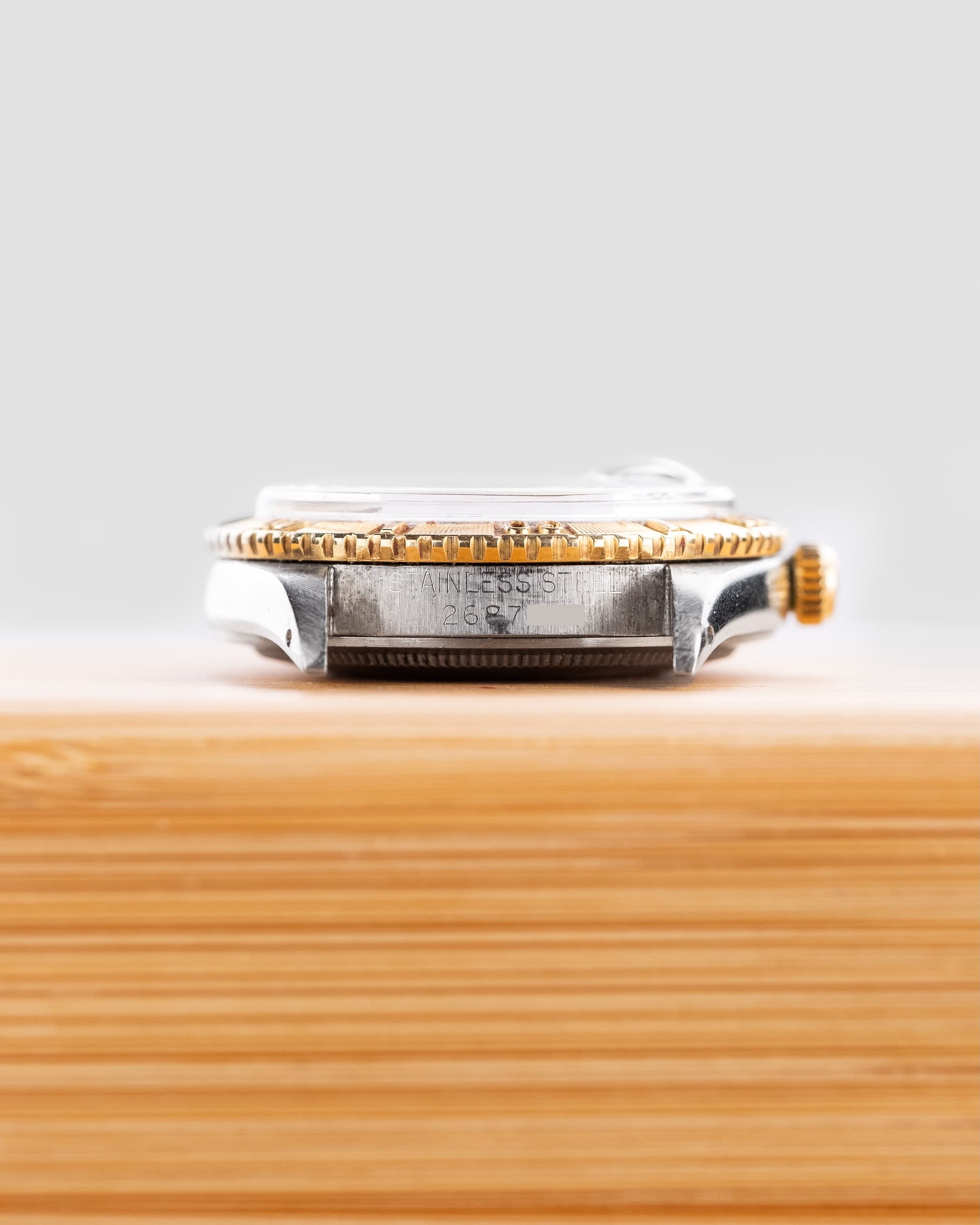 PVMQ Rolex Datejust Turn-O-Graph « Thunderbird » réf. 1625 en acier et or jaune, de 1971 - Lugs - Serial