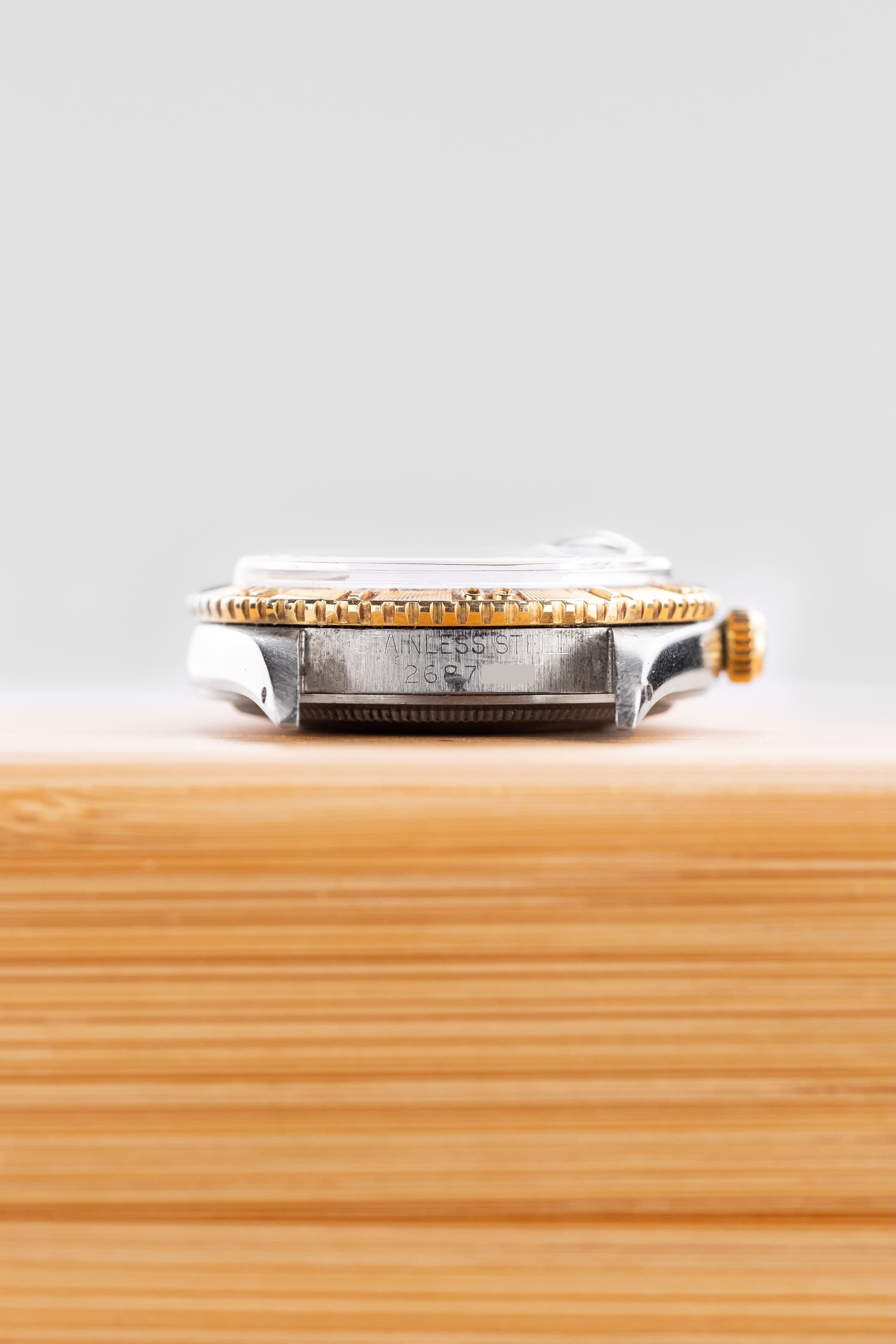 PVMQ Rolex Datejust Turn-O-Graph « Thunderbird » réf. 1625 en acier et or jaune, de 1971 - Lugs - Serial