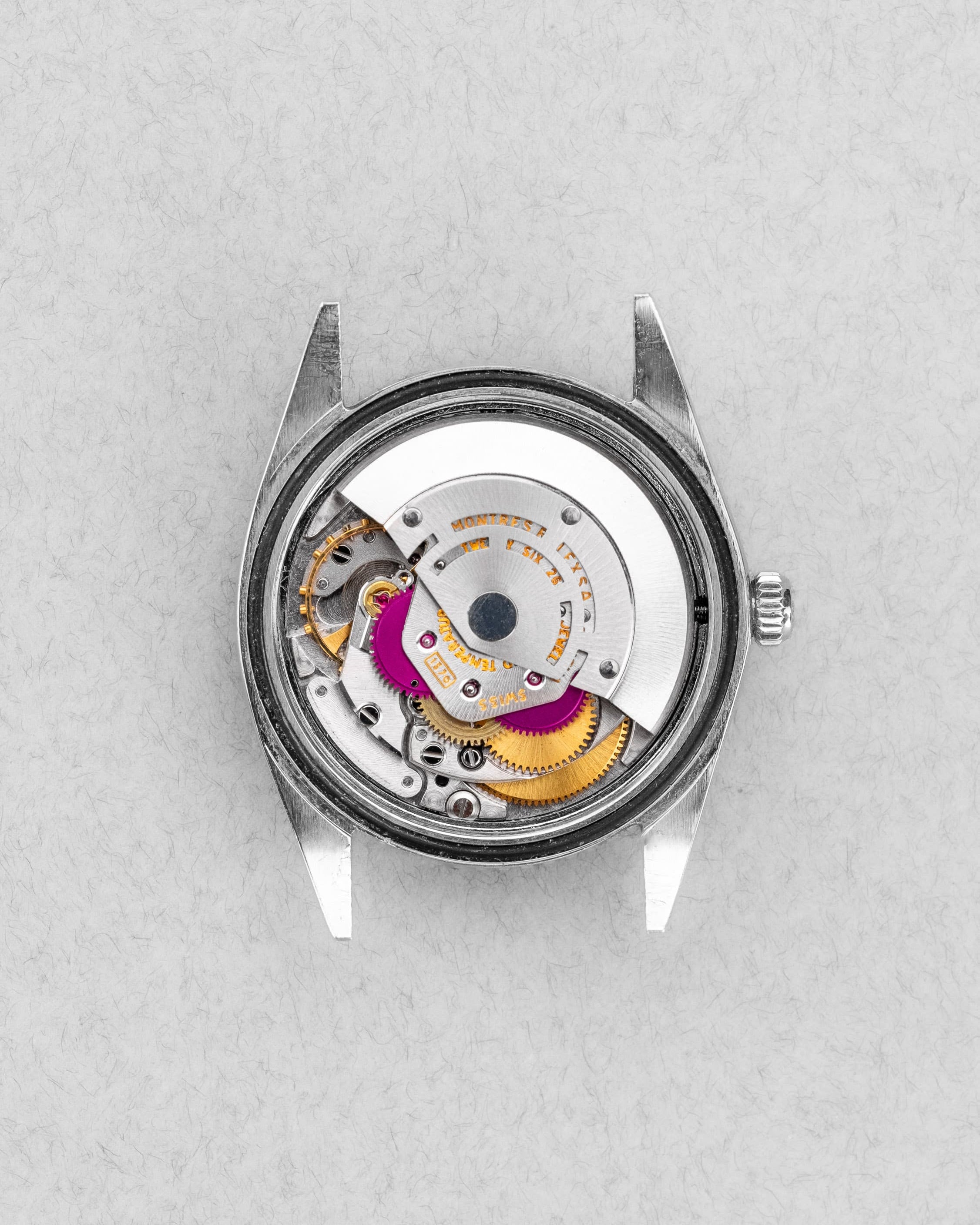 PVMQ Rolex Datejust Turn-O-Graph « Thunderbird » réf. 1625 en acier et or jaune, de 1971 - Movement