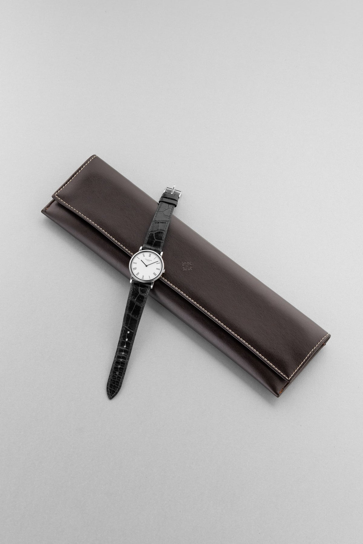 PYWT Patek Philippe Calatrava「Clous de Paris」ref. 3520D ホワイトゴールド、1986年頃 - ボックス