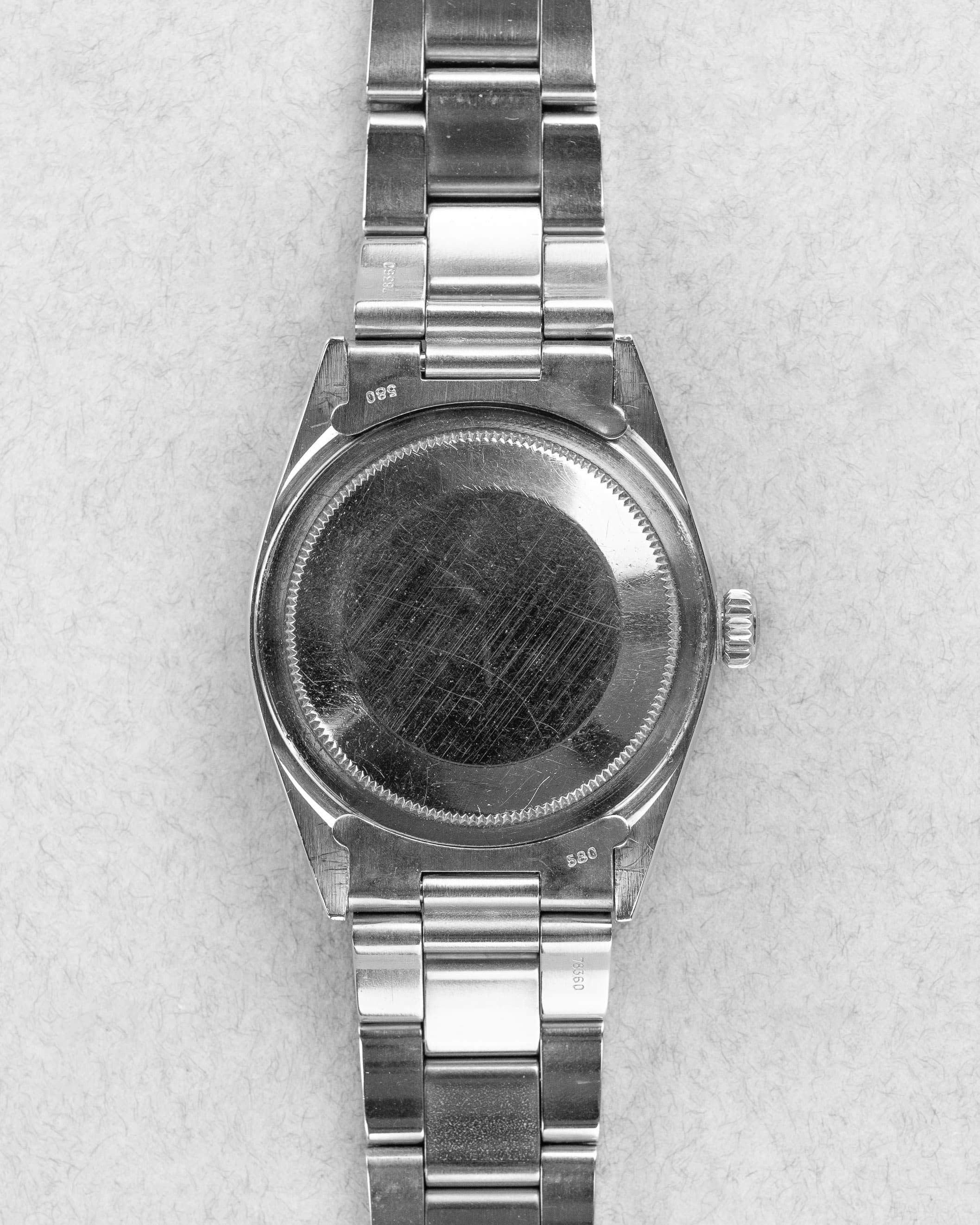 Q8UG Superbe Rolex Explorer 1016 Mark 3 « Pumpkin Patina » - Back