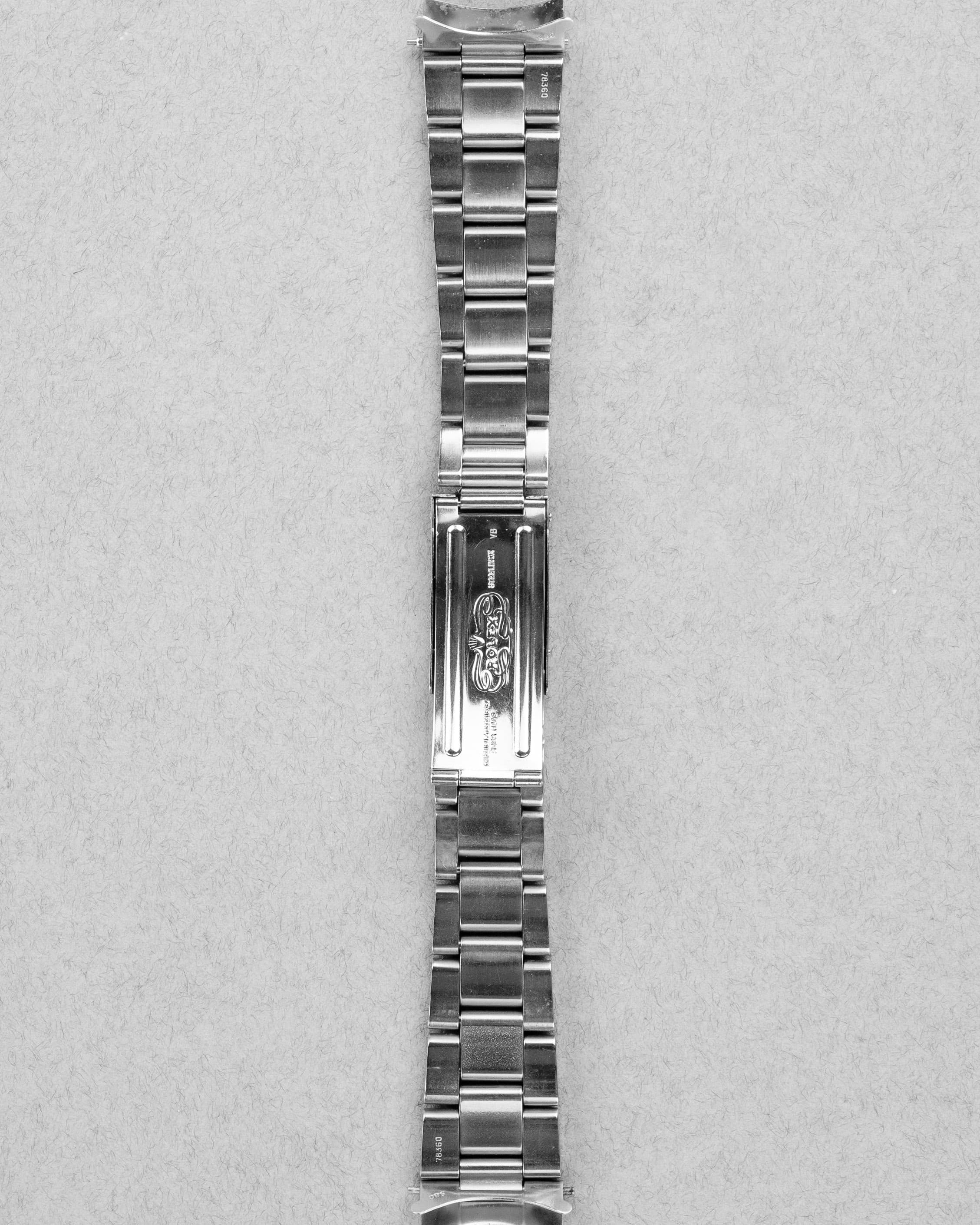 Q8UG Superbe Rolex Explorer 1016 Mark 3 « Pumpkin Patina » - Bracelet Back