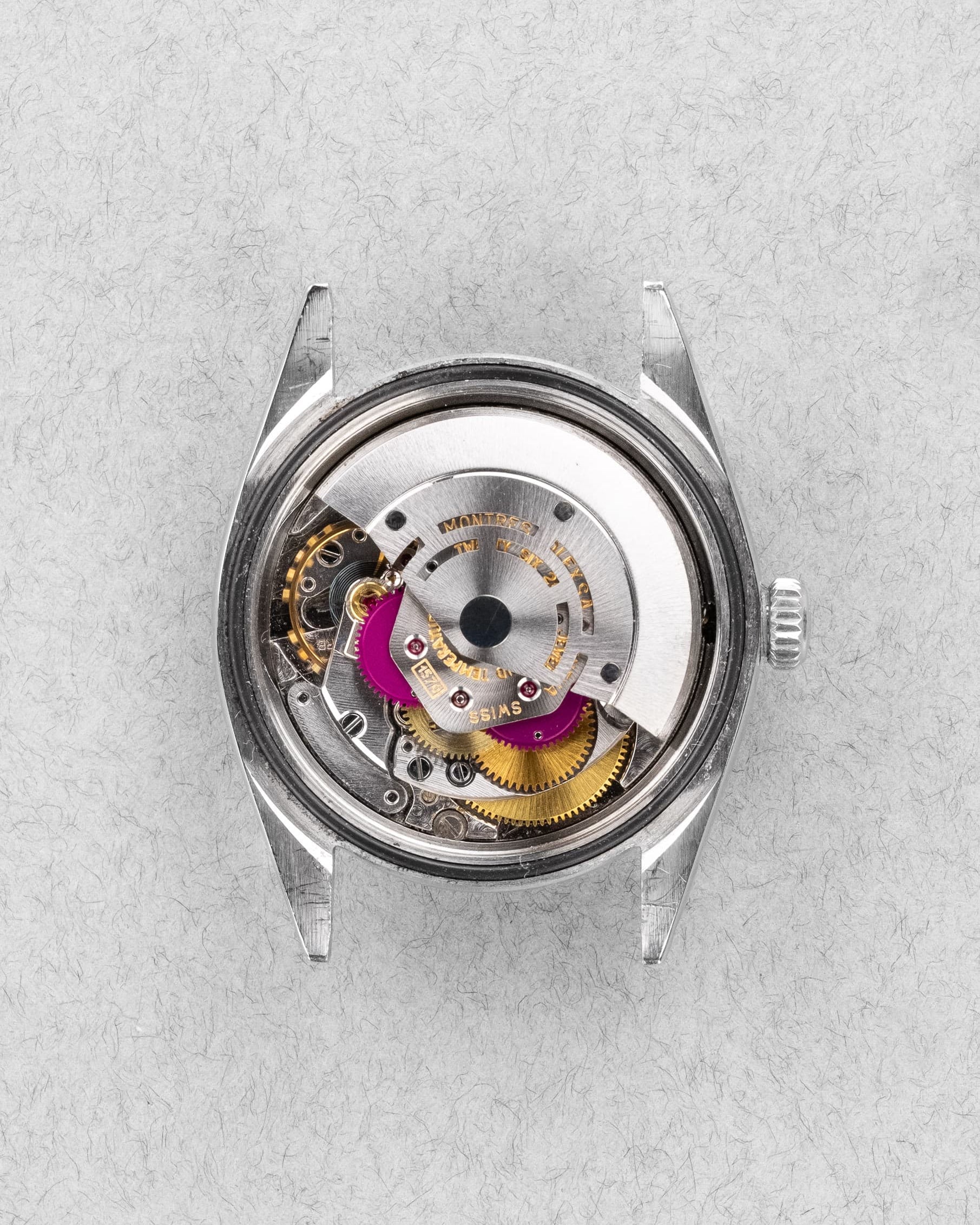 Q8UG Superbe Rolex Explorer 1016 Mark 3 « Pumpkin Patina » - Movement